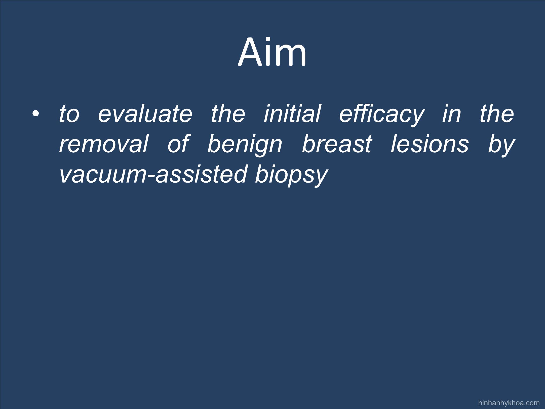 Evaluation of the initial efficacy in the removal of benign breast lesions by vacuum - Assisted biopsy in radiology center of Bach Mai hospital trang 3