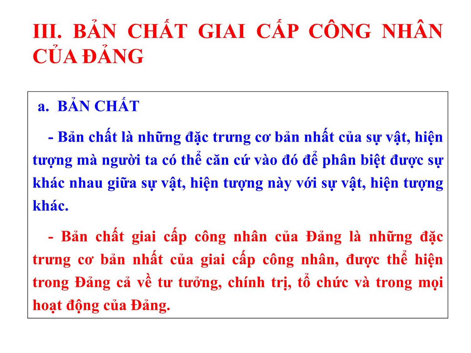 Bài giảng Học thuyết Mác-Lênin về Đảng Cộng sản - Nguyễn Xuân Phương trang 10