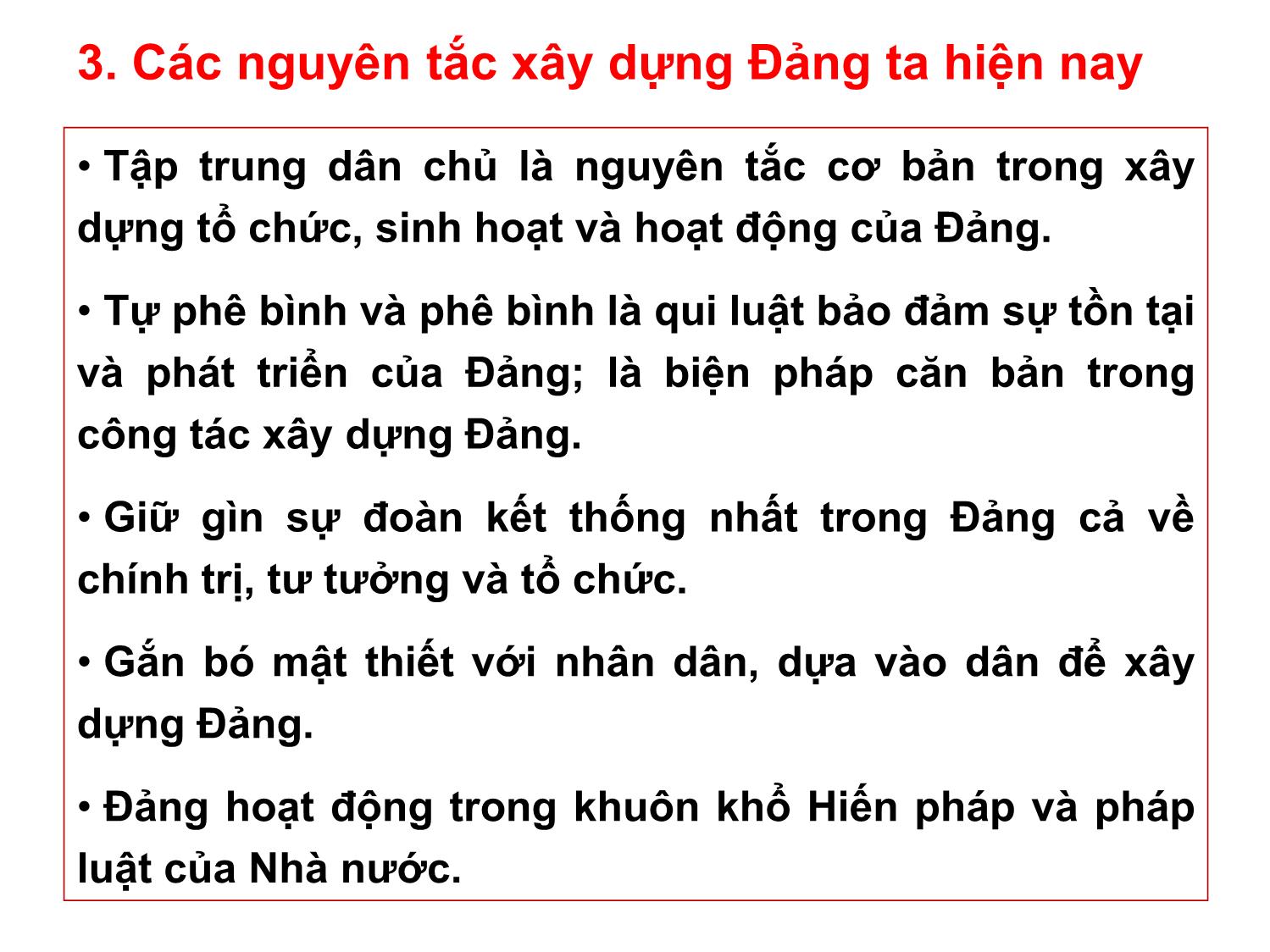 Bài giảng Học thuyết Mác-Lênin về Đảng Cộng sản - Nguyễn Xuân Phương trang 9