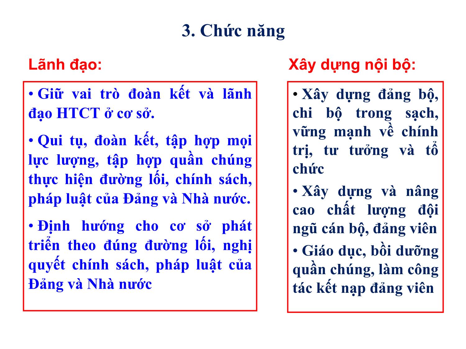 Bài giảng Xây dựng tổ chức cơ sở đảng và đội ngũ đảng viên - Nguyễn Xuân Phương trang 7