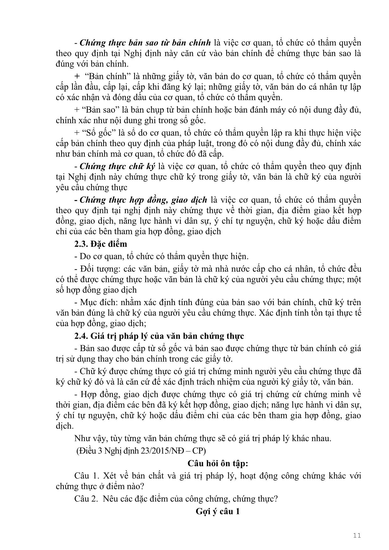 Giáo trình Soạn thảo văn bản trang 10