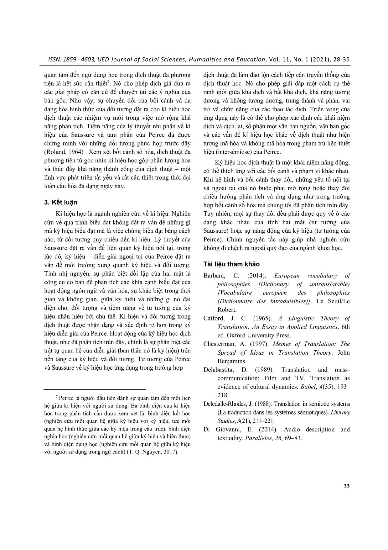 Kí hiệu học dịch thuật: kí hiệu và hệ hình trong bối cảnh số hoá trang 6