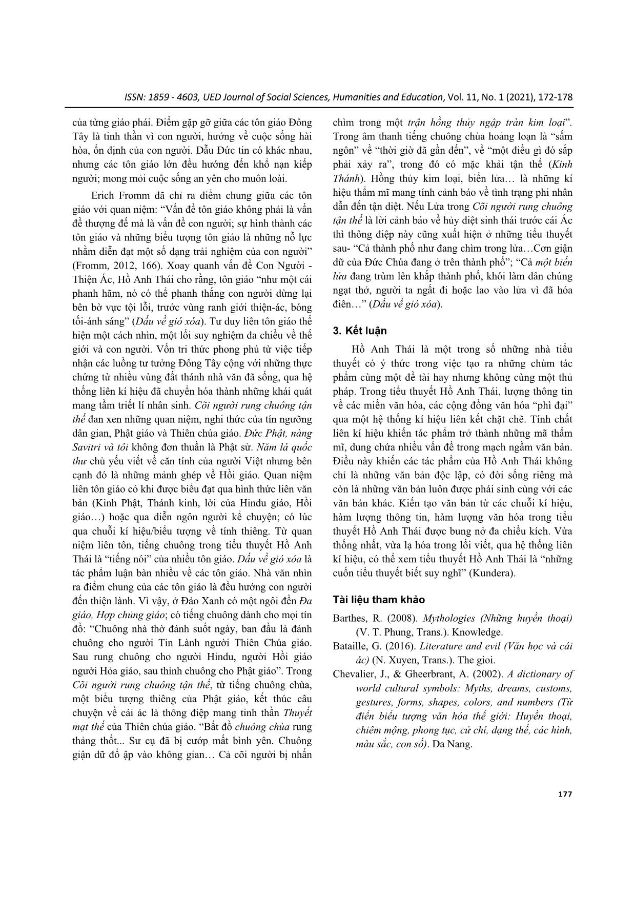 Liên kí hiệu trong tiểu thuyết Hồ Anh Thái trang 6