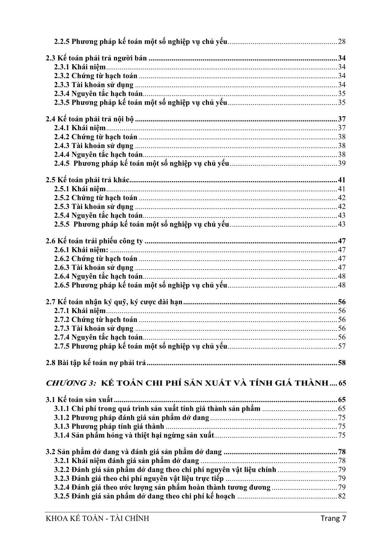 Giáo trình Kế toán doanh nghiệp 2 trang 7