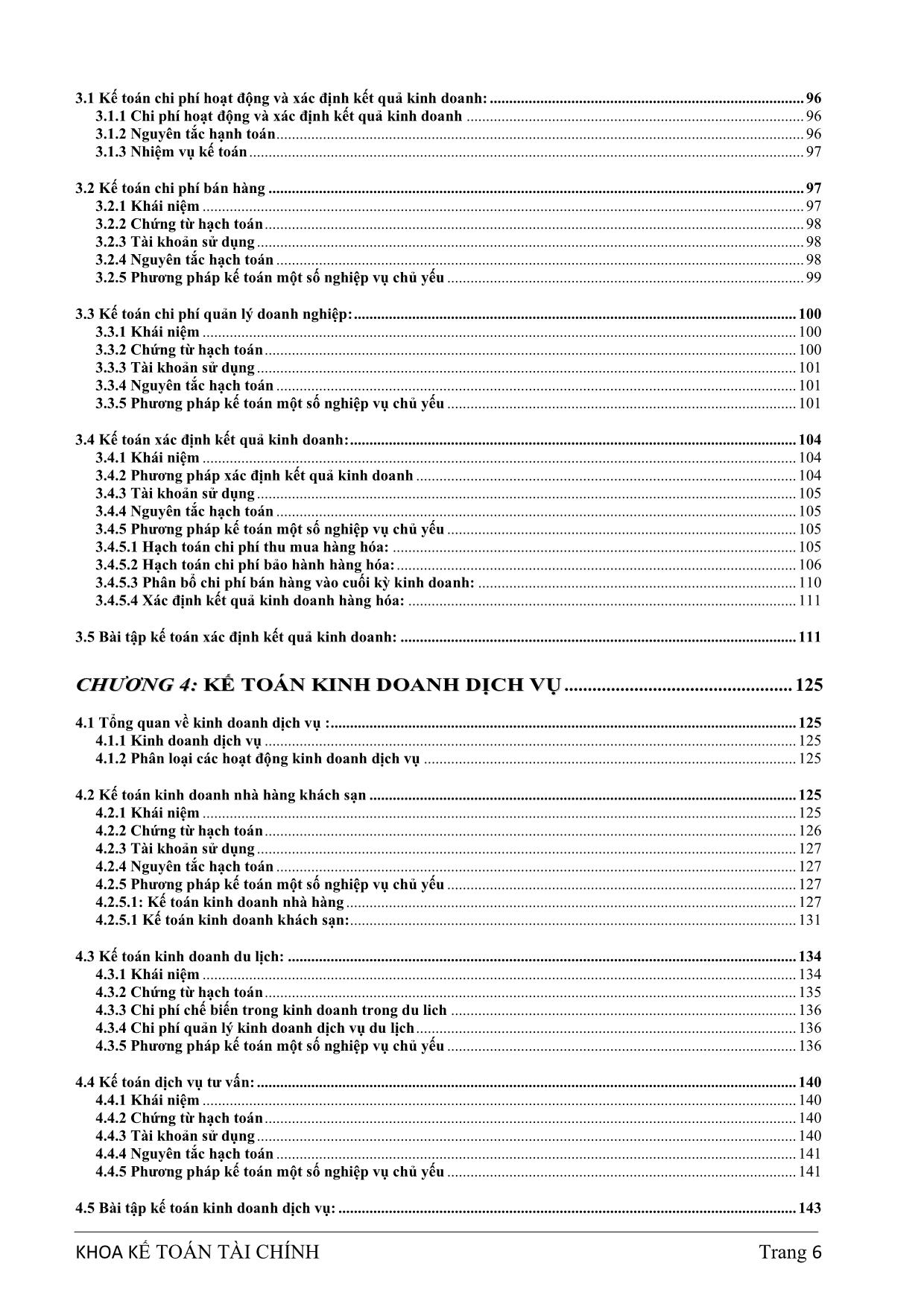 Giáo trình Kế toán doanh nghiệp 3 trang 6