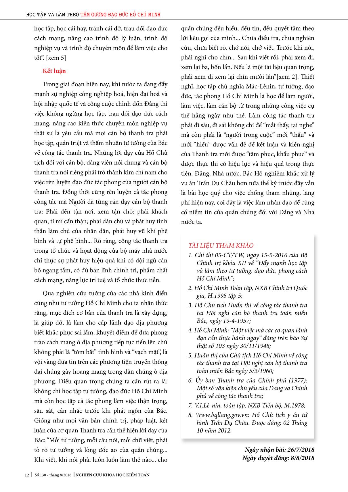 Tư tưởng Hồ Chí Minh về công tác thanh tra trang 7