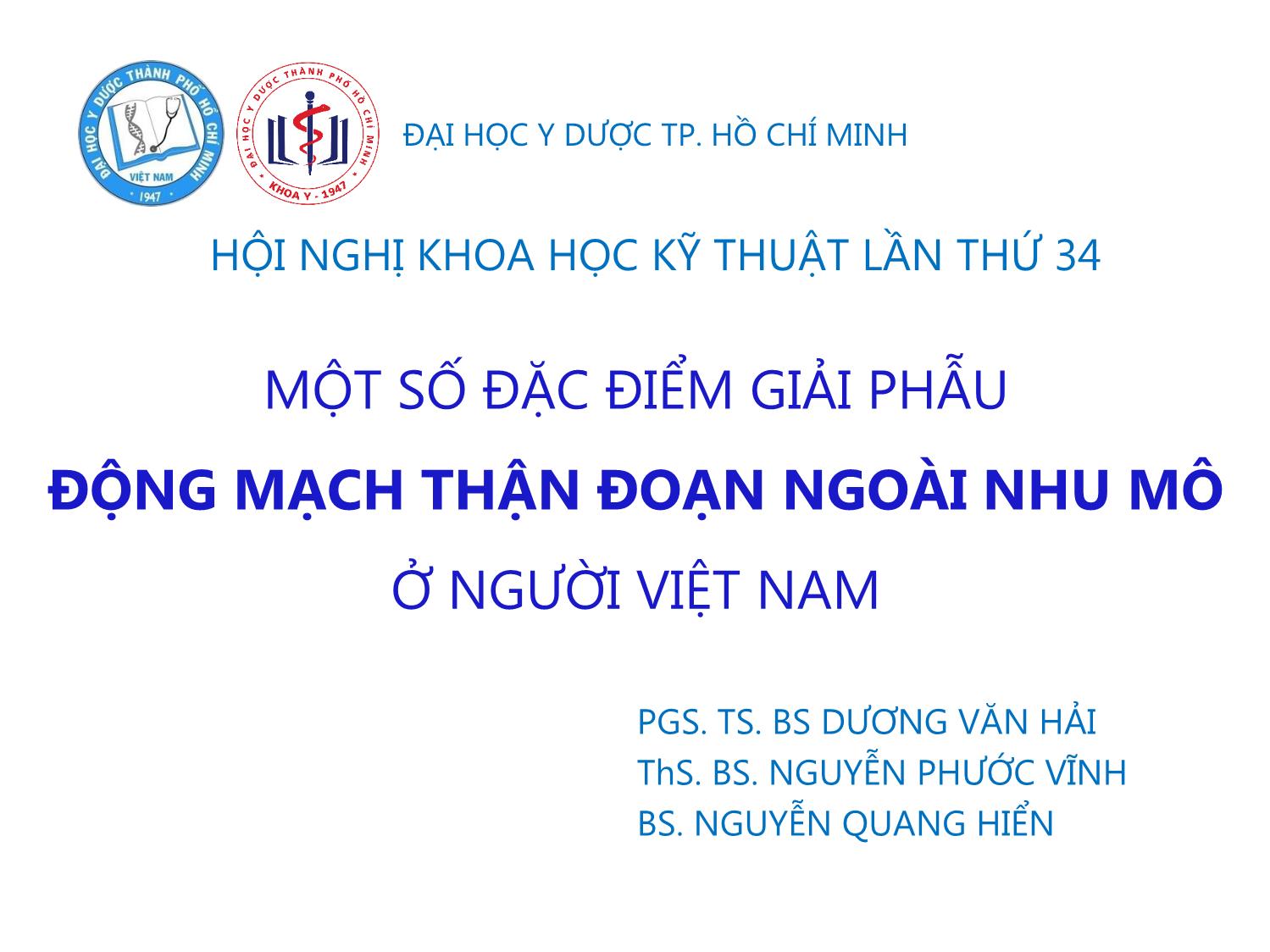 Một số đặc điểm giải phẫu động mạch thận đoạn ngoài nhu mô ở người Việt Nam trang 1