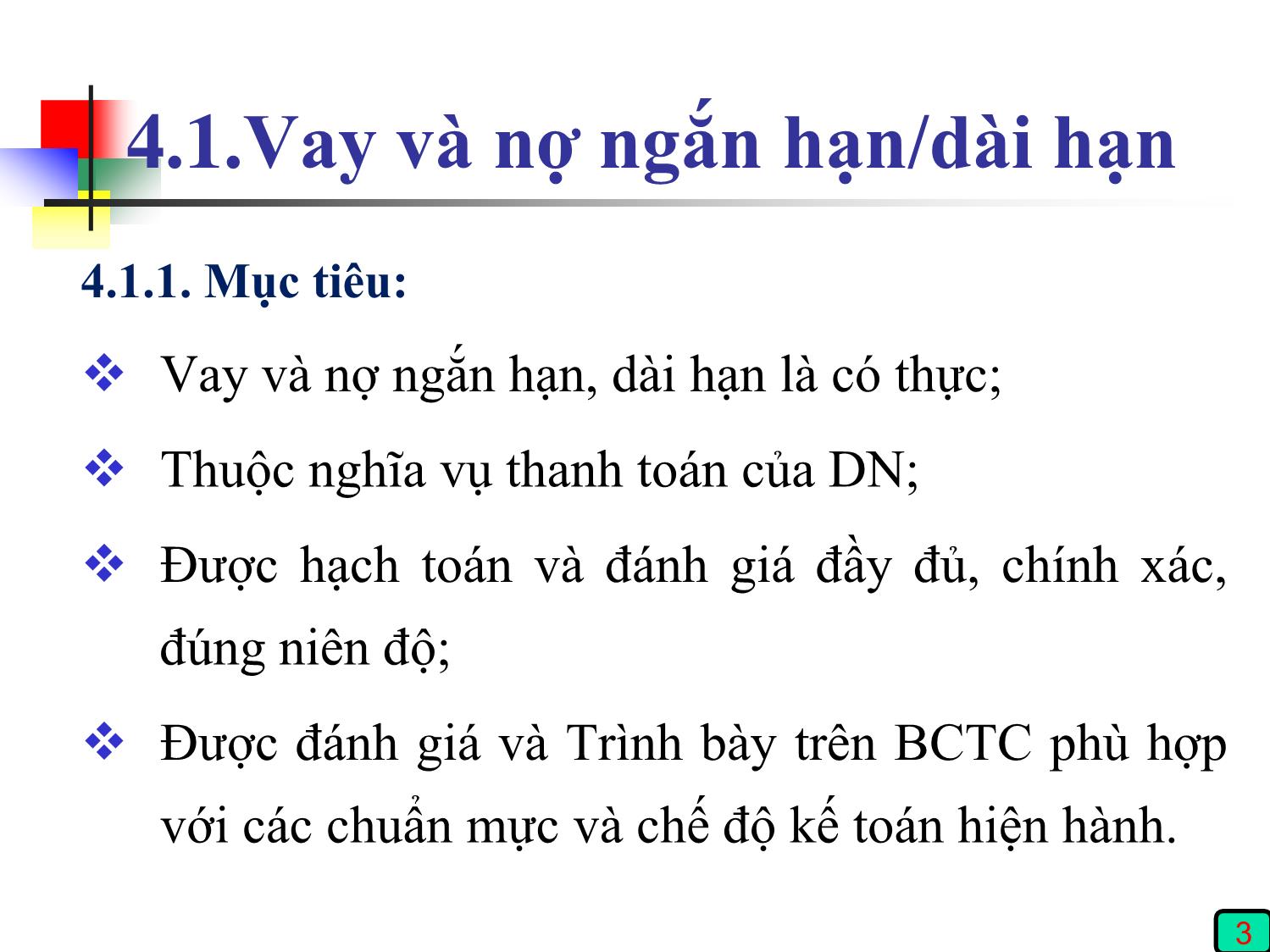 Kiểm toán (phần 2) - Chương 4: Kiểm toán nợ phải trả (phần E) trang 3