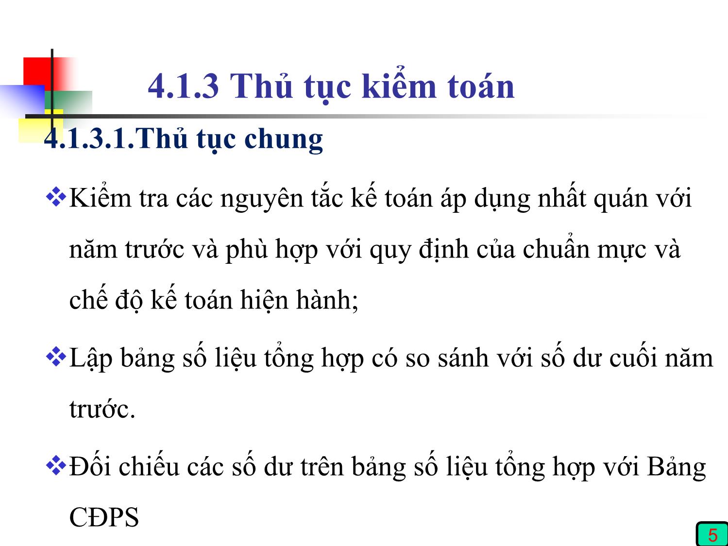 Kiểm toán (phần 2) - Chương 4: Kiểm toán nợ phải trả (phần E) trang 5