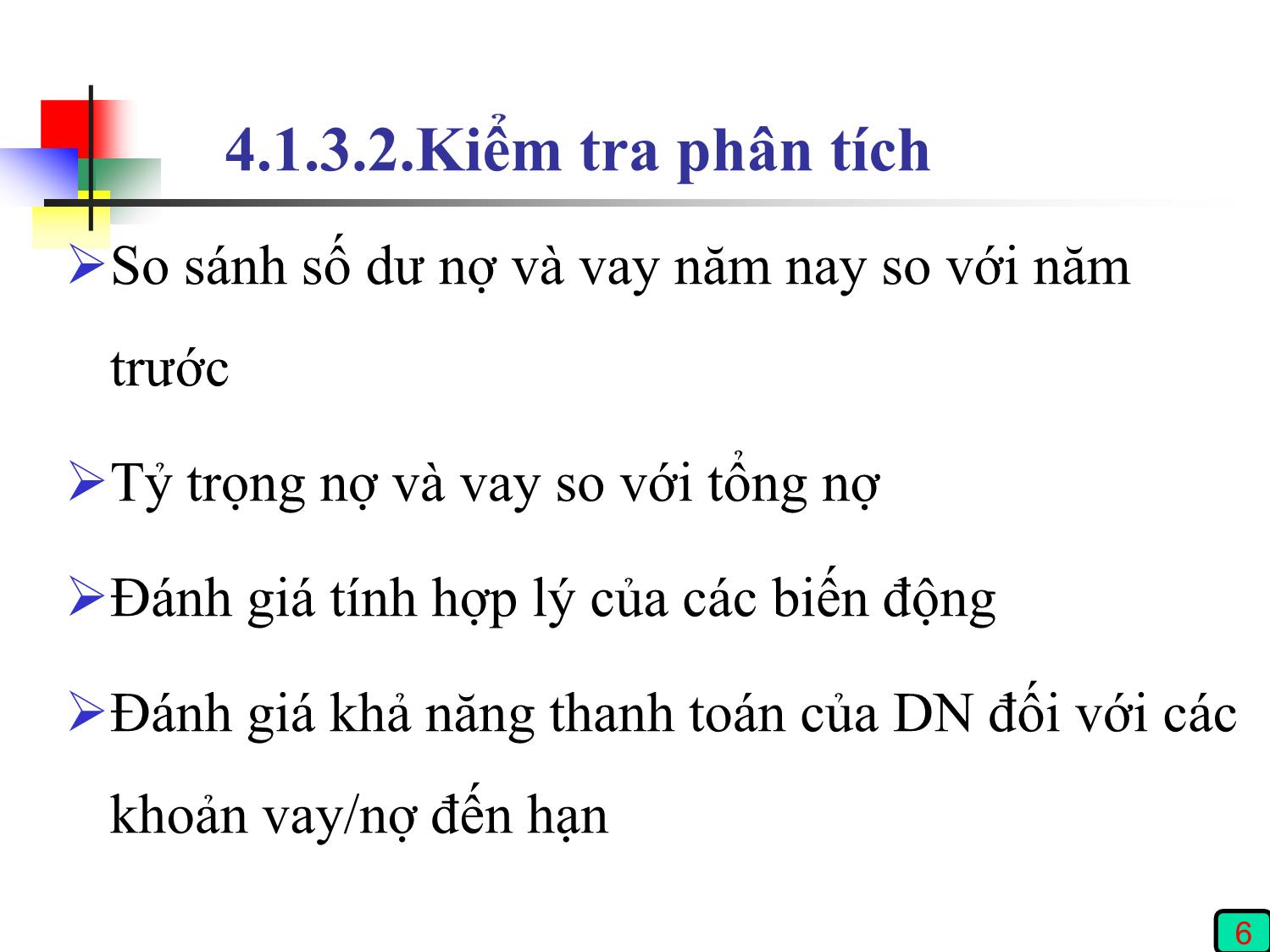 Kiểm toán (phần 2) - Chương 4: Kiểm toán nợ phải trả (phần E) trang 6