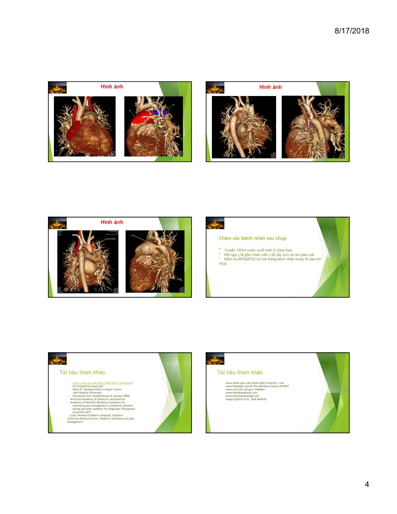 Chụp mạch vành cho bệnh nhân nhi để đánh giá ROVT và các bất thường liên quan trang 4