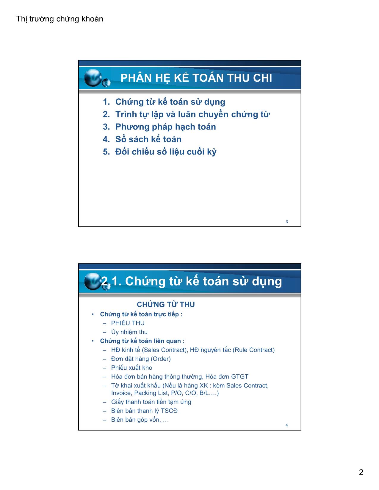 Bài giảng Thực hành kế toán doanh nghiệp (phần 1) trang 2