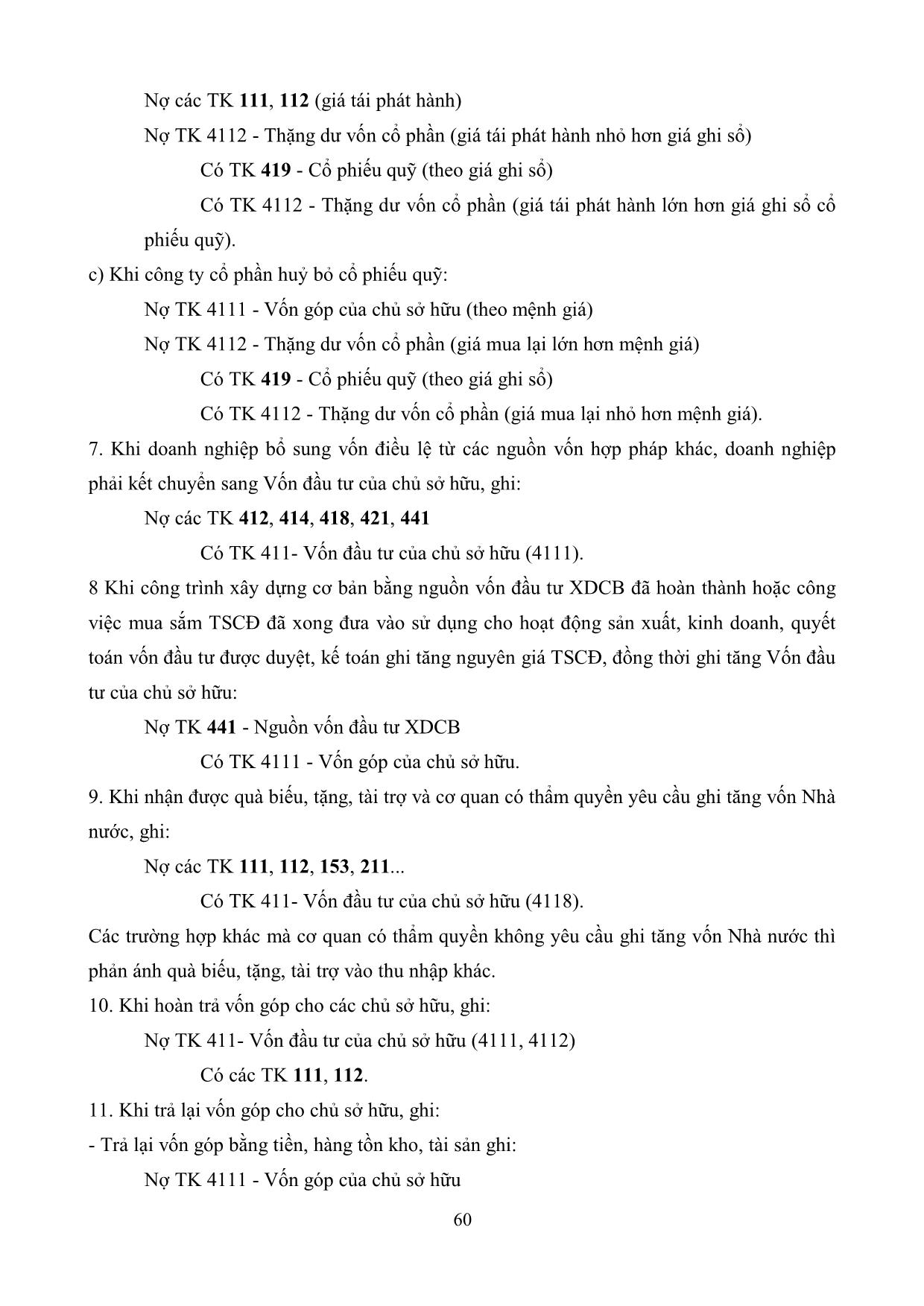 Kế toán doanh nghiệp (phần 2) - Bài 3: Kế toán các khoản phải trả và nguồn vốn chủ sở hữu trang 5