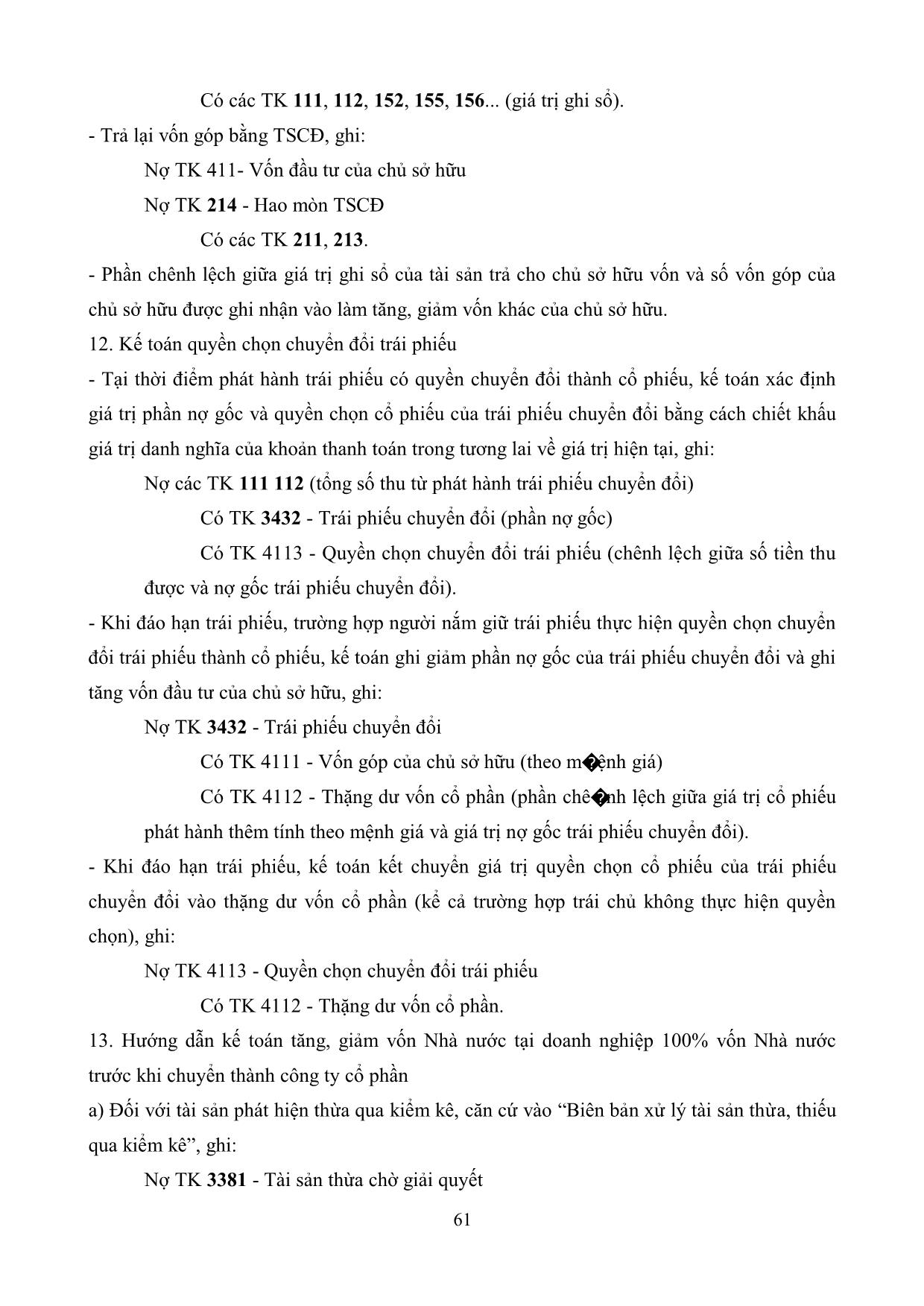 Kế toán doanh nghiệp (phần 2) - Bài 3: Kế toán các khoản phải trả và nguồn vốn chủ sở hữu trang 6