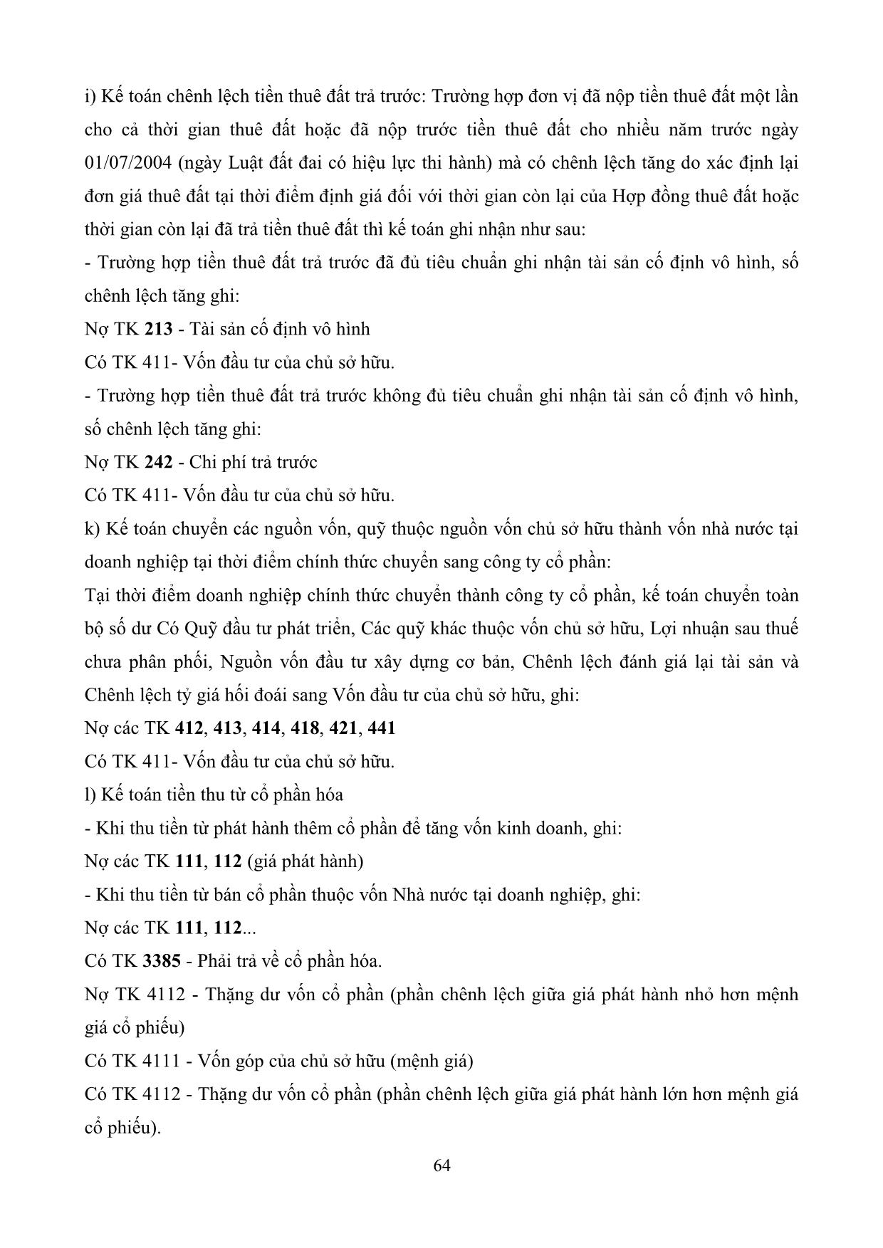 Kế toán doanh nghiệp (phần 2) - Bài 3: Kế toán các khoản phải trả và nguồn vốn chủ sở hữu trang 9