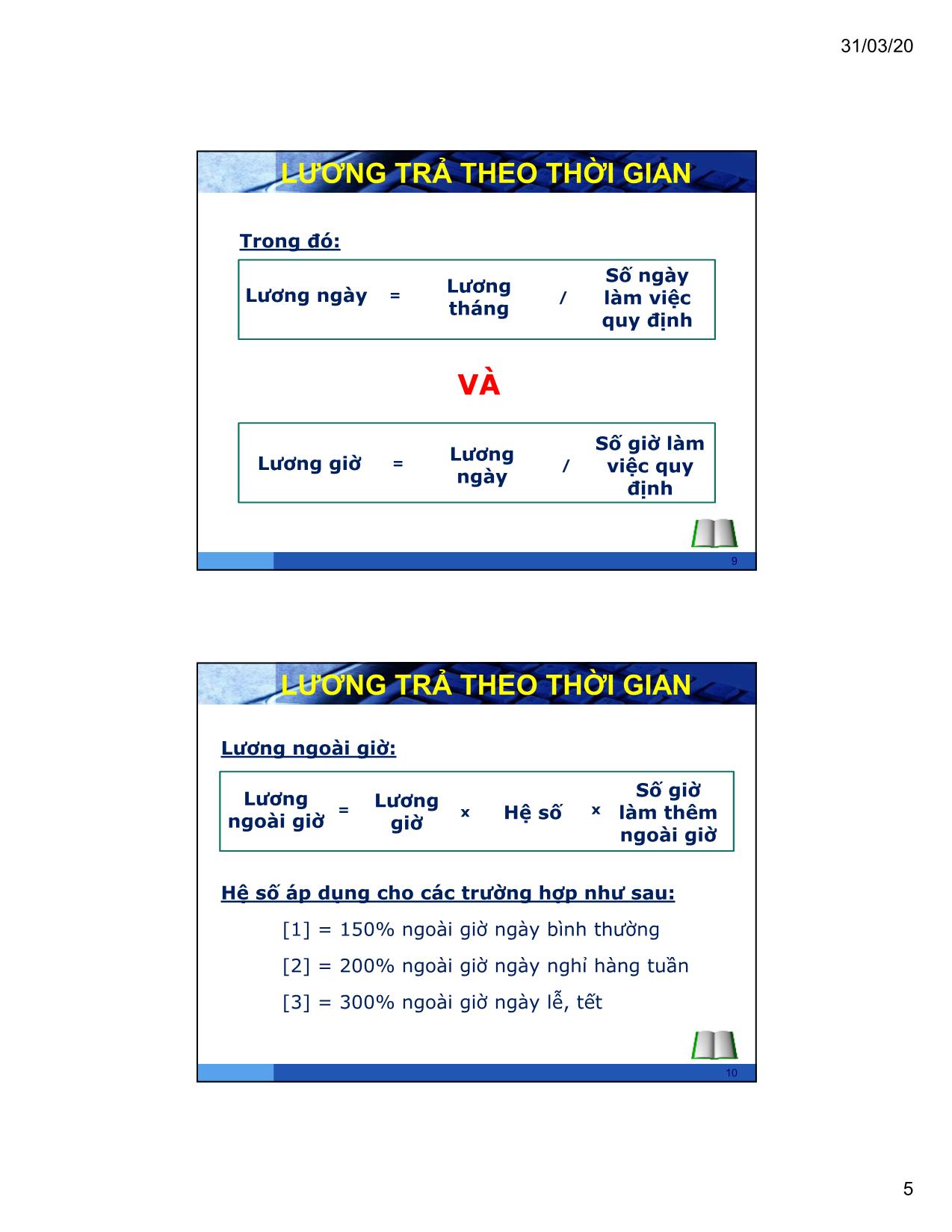 Kế toán, kiểm toán - Phân hệ kế toán tiền lương trang 5