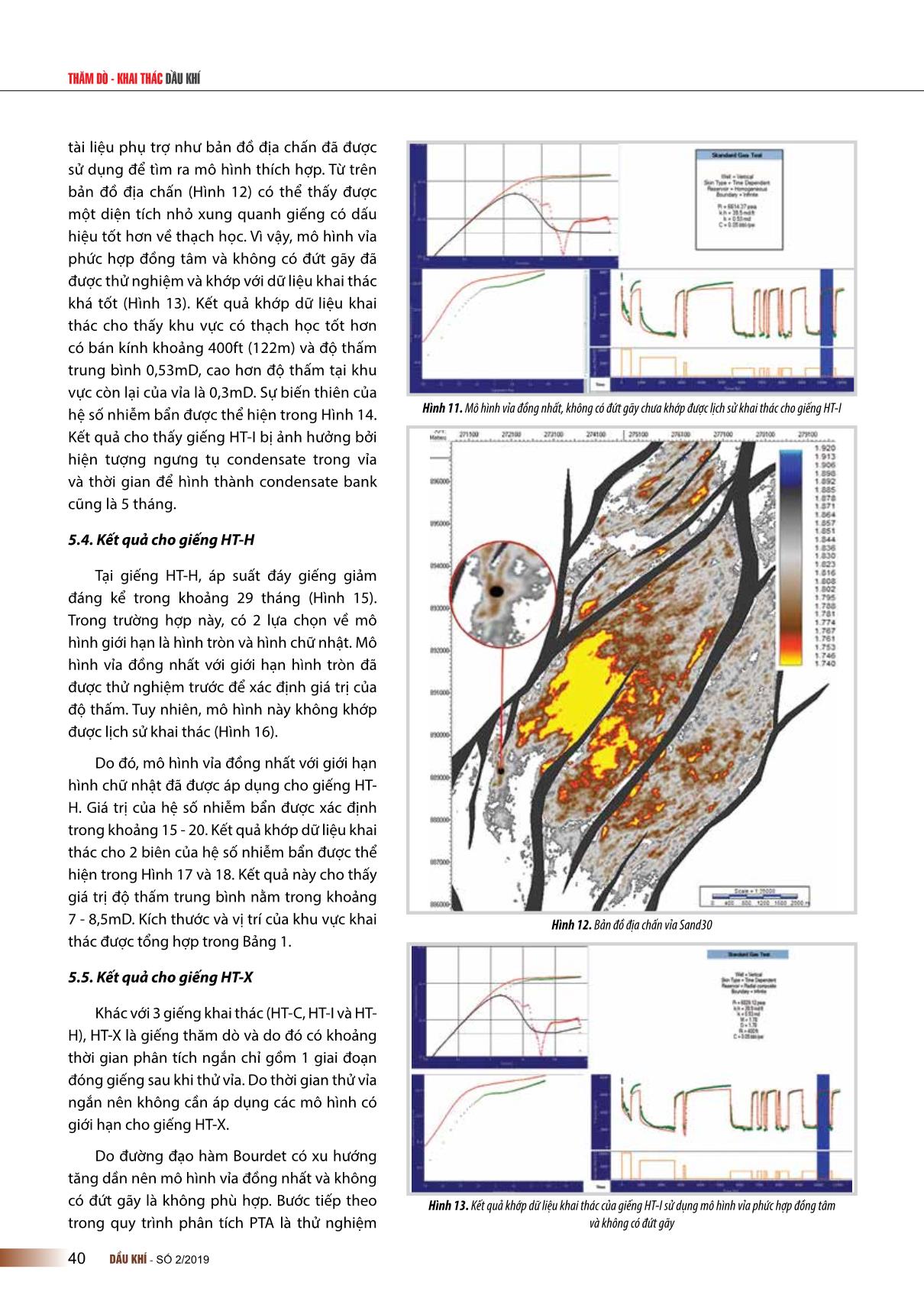 Kết quả đo độ thấm bằng nhiều phương pháp khác nhau cho vỉa turbidite mỏ Hải Thạch, bể Nam Côn Sơn trang 6