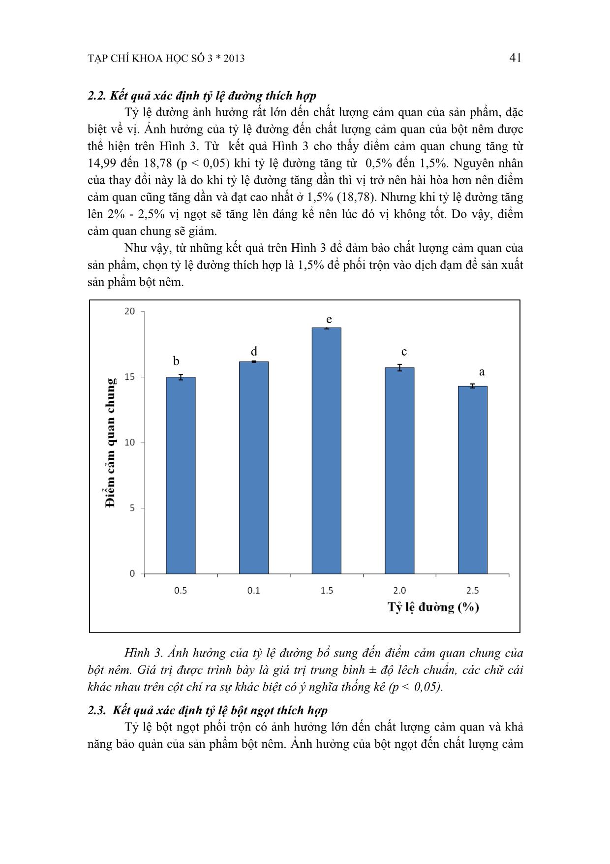Nghiên cứu ảnh hưởng của công đoạn phối trộn gia vị đến chất lượng của bột nêm từ dịch đạm thủy phân đầu cá chẽm trang 6