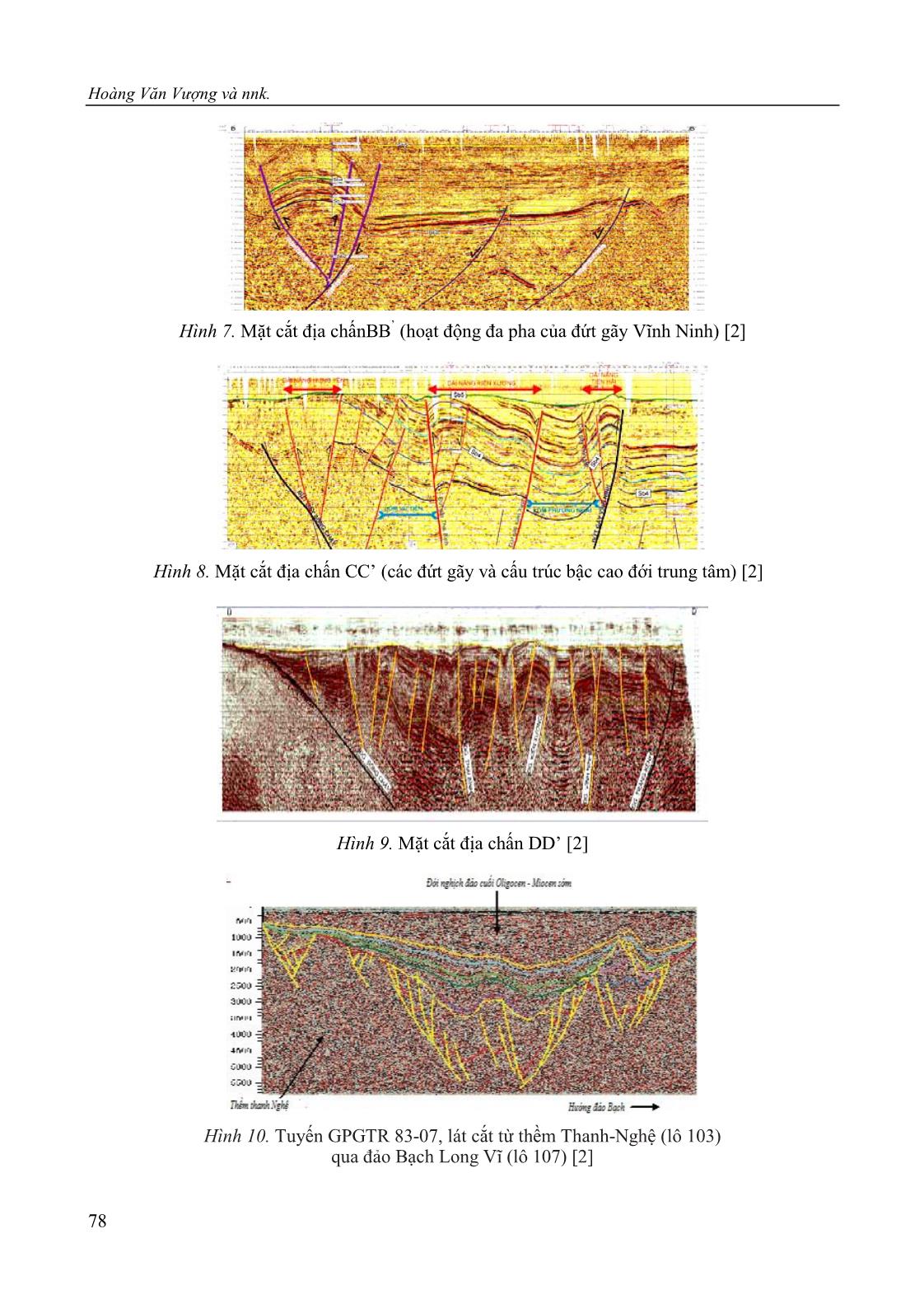 Nghiên cứu cấu trúc địa chất sâu và dự báo một số khu vực có triển vọng dầu khí thuộc dải ven biển châu thổ sông Hồng theo tài liệu địa vật lý trang 8