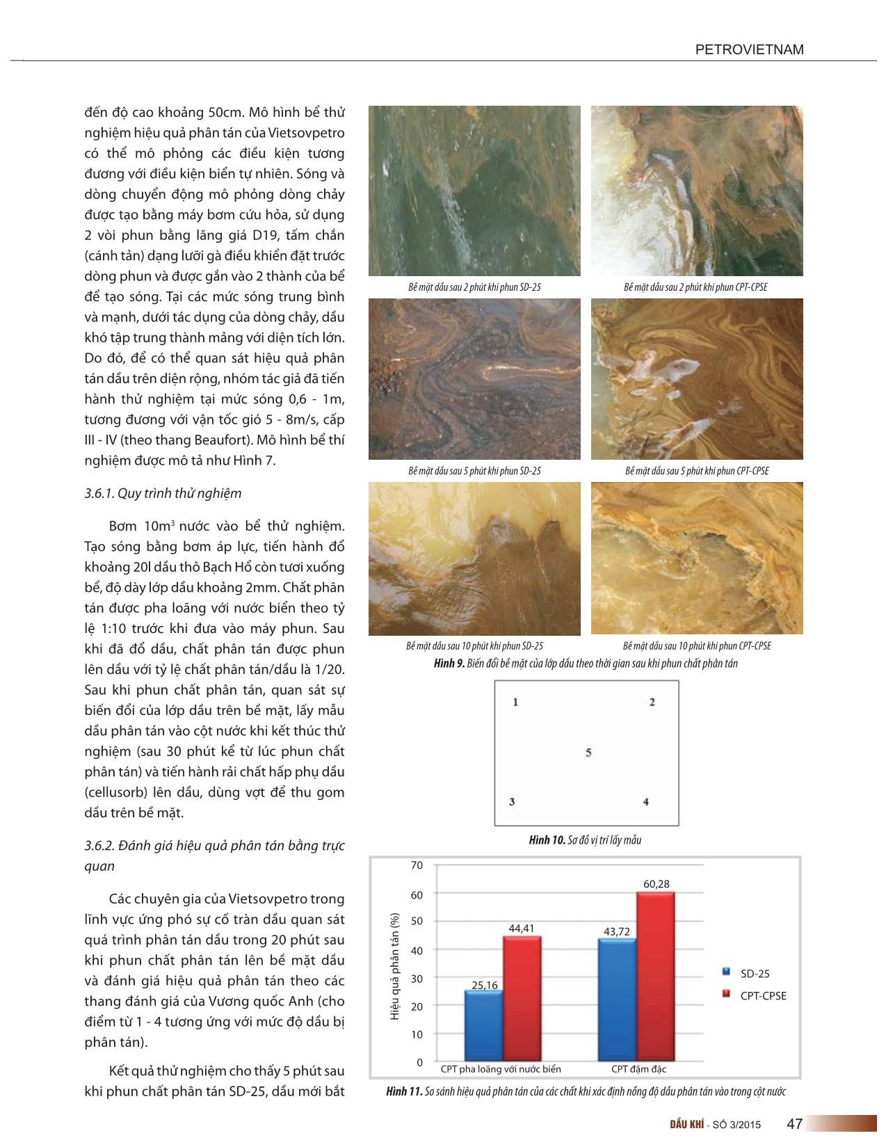 Nghiên cứu pha chế chất phân tán dầu từ các hóa chất hoạt động bề mặt tổng hợp phù hợp với đặc trưng của dầu thô Việt Nam trang 8