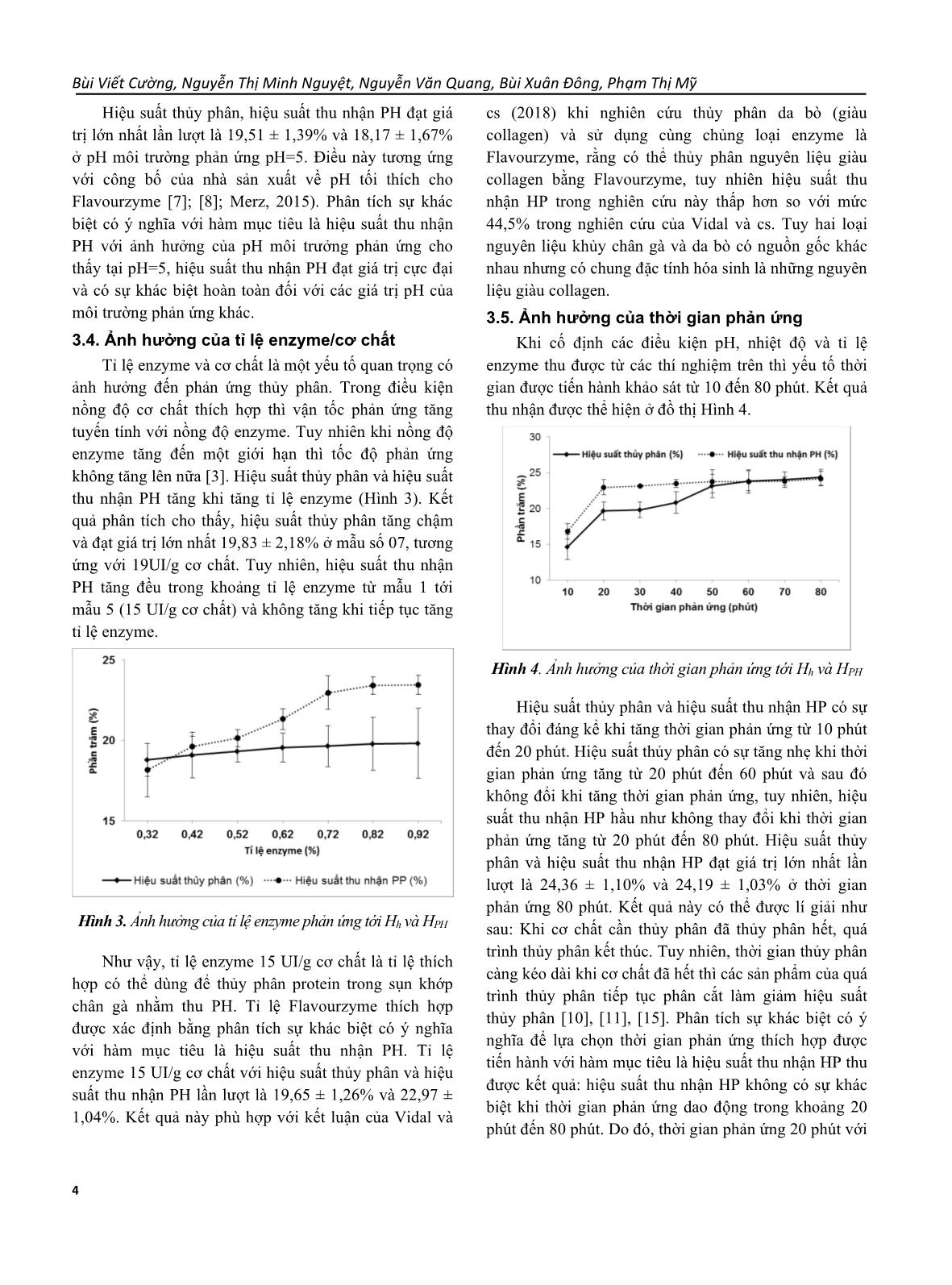 Nghiên cứu phản ứng thủy phân sụn khớp chân gà sử dụng Flavourzyme trang 4