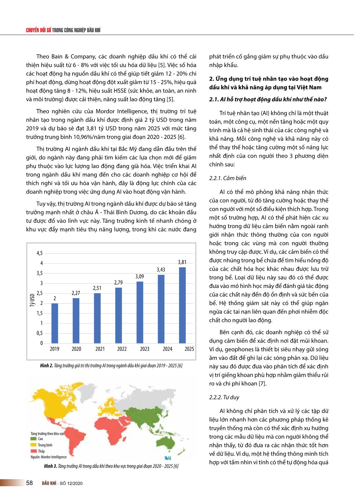 Trí tuệ nhân tạo trong lĩnh vực dầu khí và khả năng ứng dụng tại Việt Nam trang 2