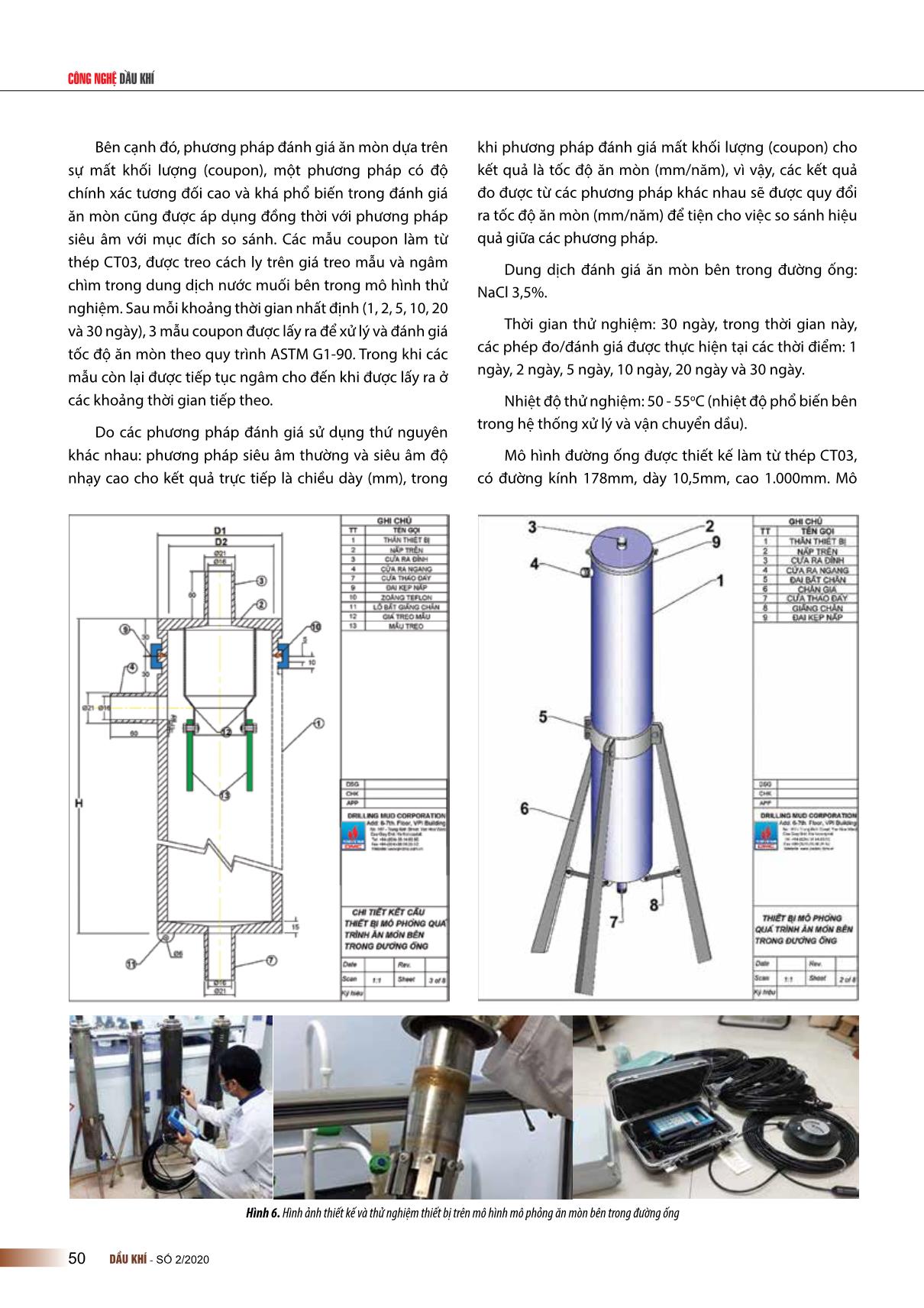 Ứng dụng công nghệ siêu âm độ nhạy cao cho việc kiểm tra, giám sát liên tục ăn mòn bên trong đường ống, bể chứa dầu khí trang 5