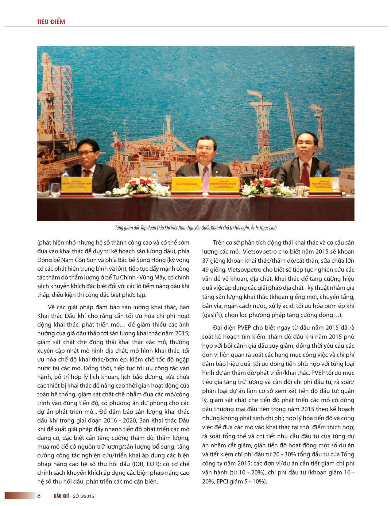 Tạp chí Dầu khí - Số 3 năm 2015 trang 9