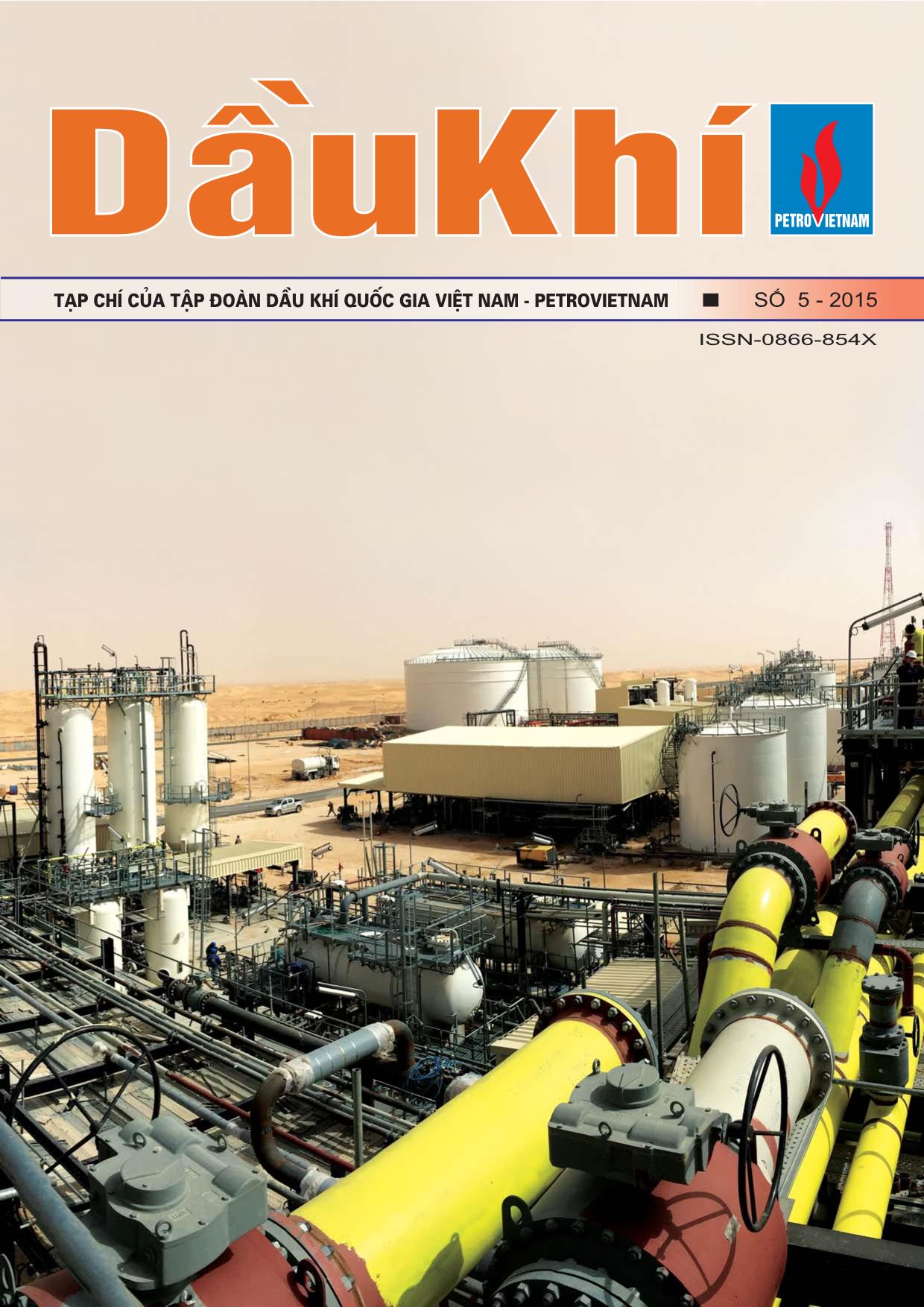 Tạp chí Dầu khí - Số 5 năm 2015 trang 1