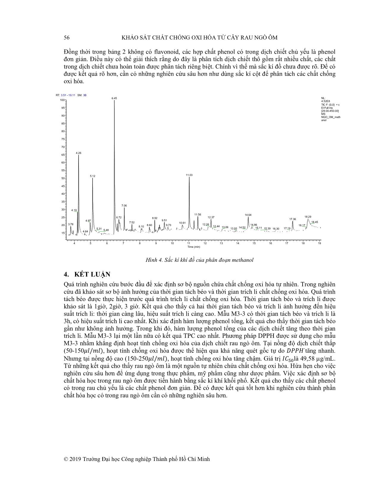 Khảo sát chất chống oxi hóa từ cây rau ngò ôm trang 7