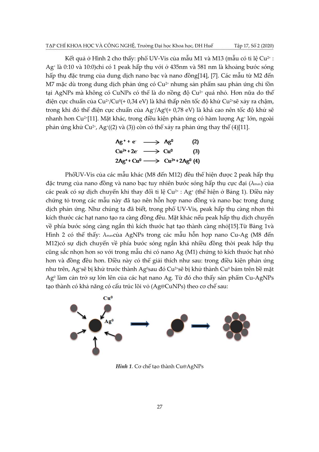 Nghiên cứu tổng hợp vật liệu hỗn hợp nano Cu - Ag trang 3