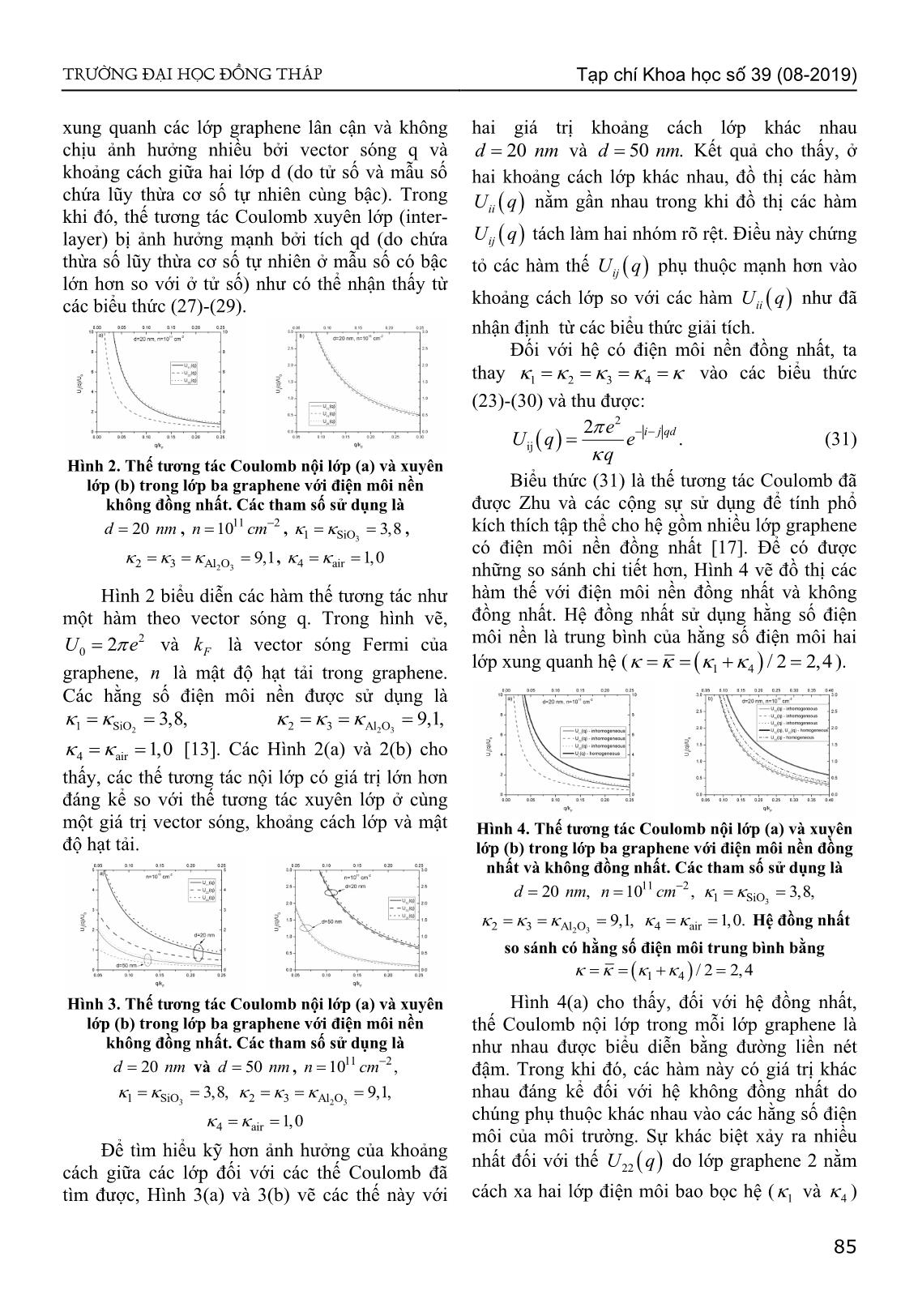 Thế tương tác Coulomb trong lớp ba graphene trang 4