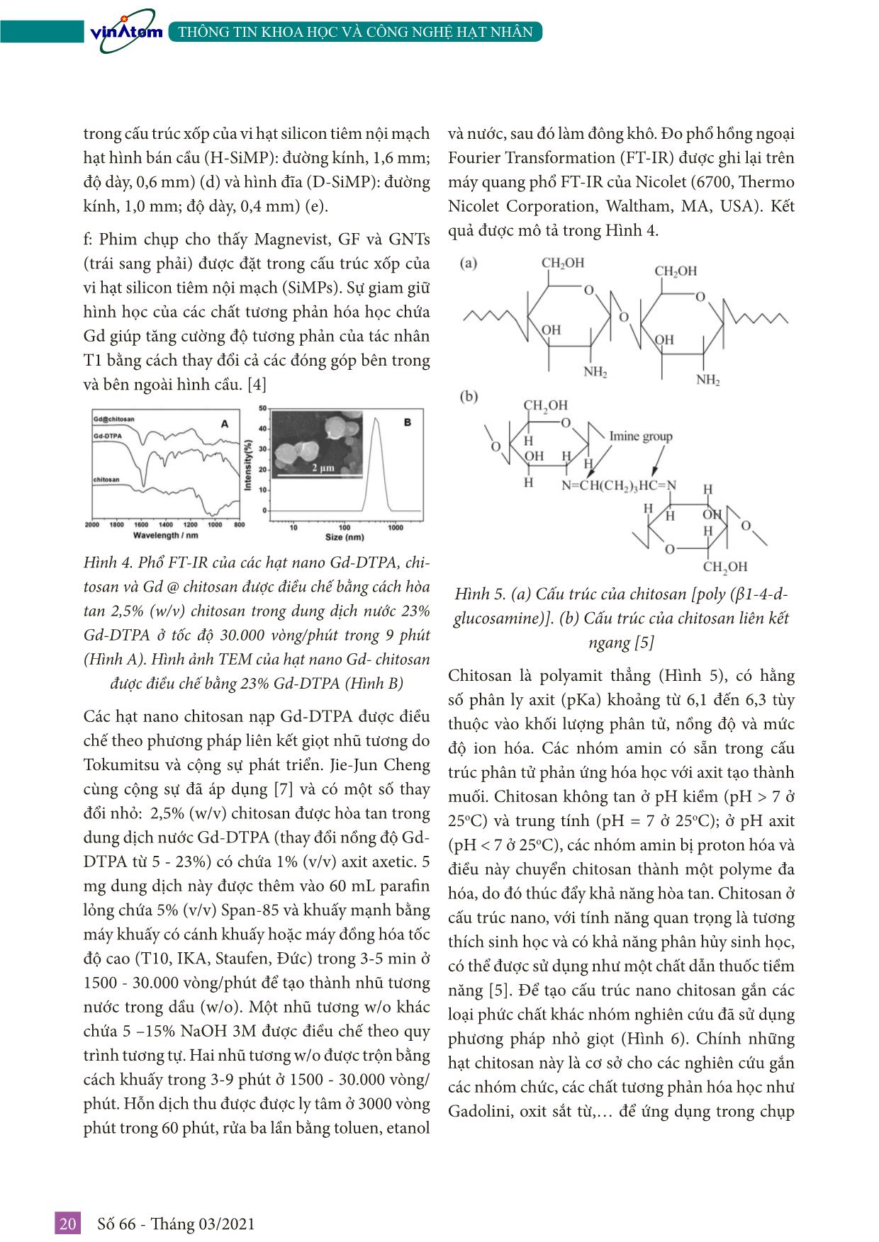 Tổng quan nghiên cứu tổng hợp hạt nano Chitosan-Polyacrylat chứa Gd-DTPA ứng dụng cho ảnh cộng hưởng từ trang 5