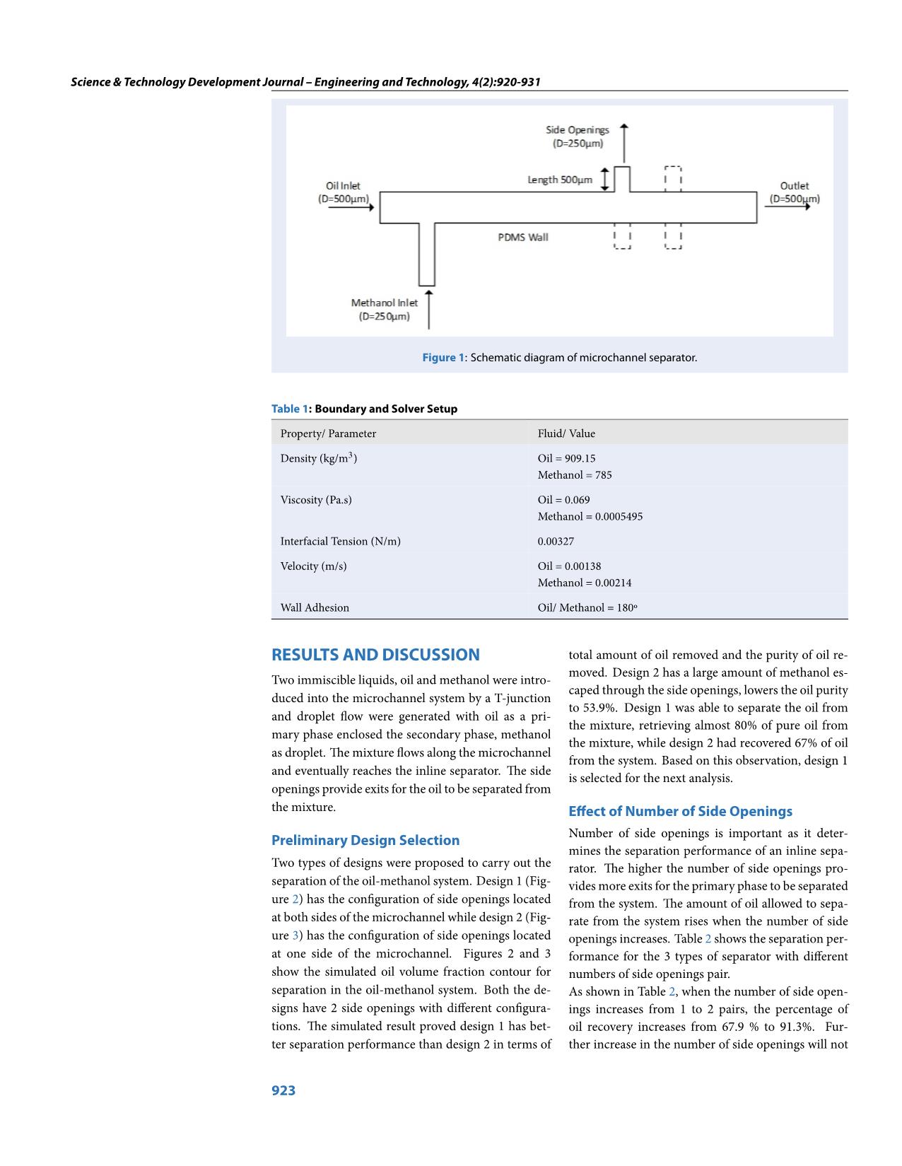 Hydrodynamic studies on liquid-Liquid two phase flow separation in microchannel by computational fluid dynamic modelling trang 4