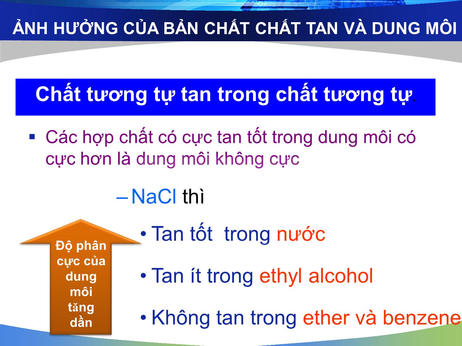 Bài giảng Hóa đại cương: Dung dịch - Nguyễn Minh Kha trang 10