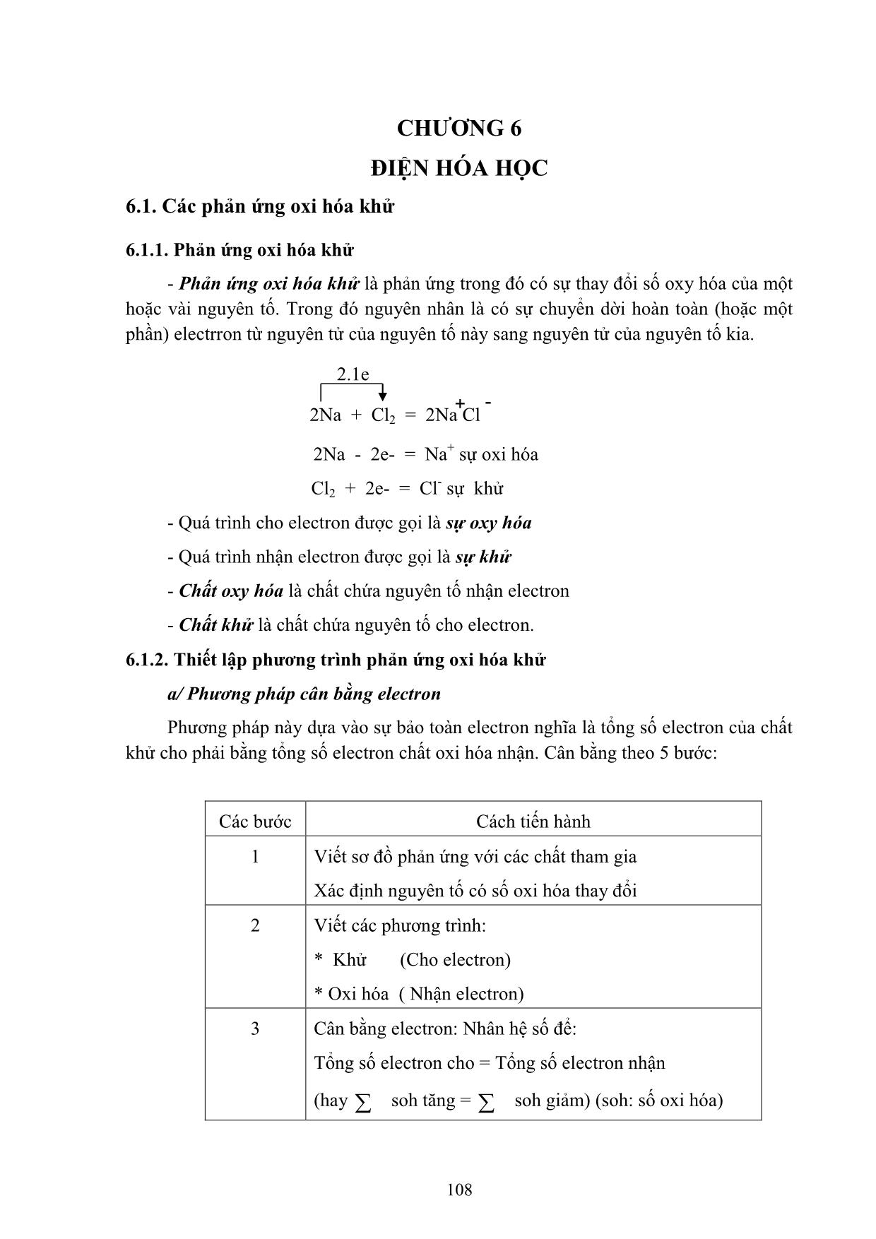 Bài giảng Hóa học đại cương A - Hoàng Hải Hậu (Phần 2) trang 1