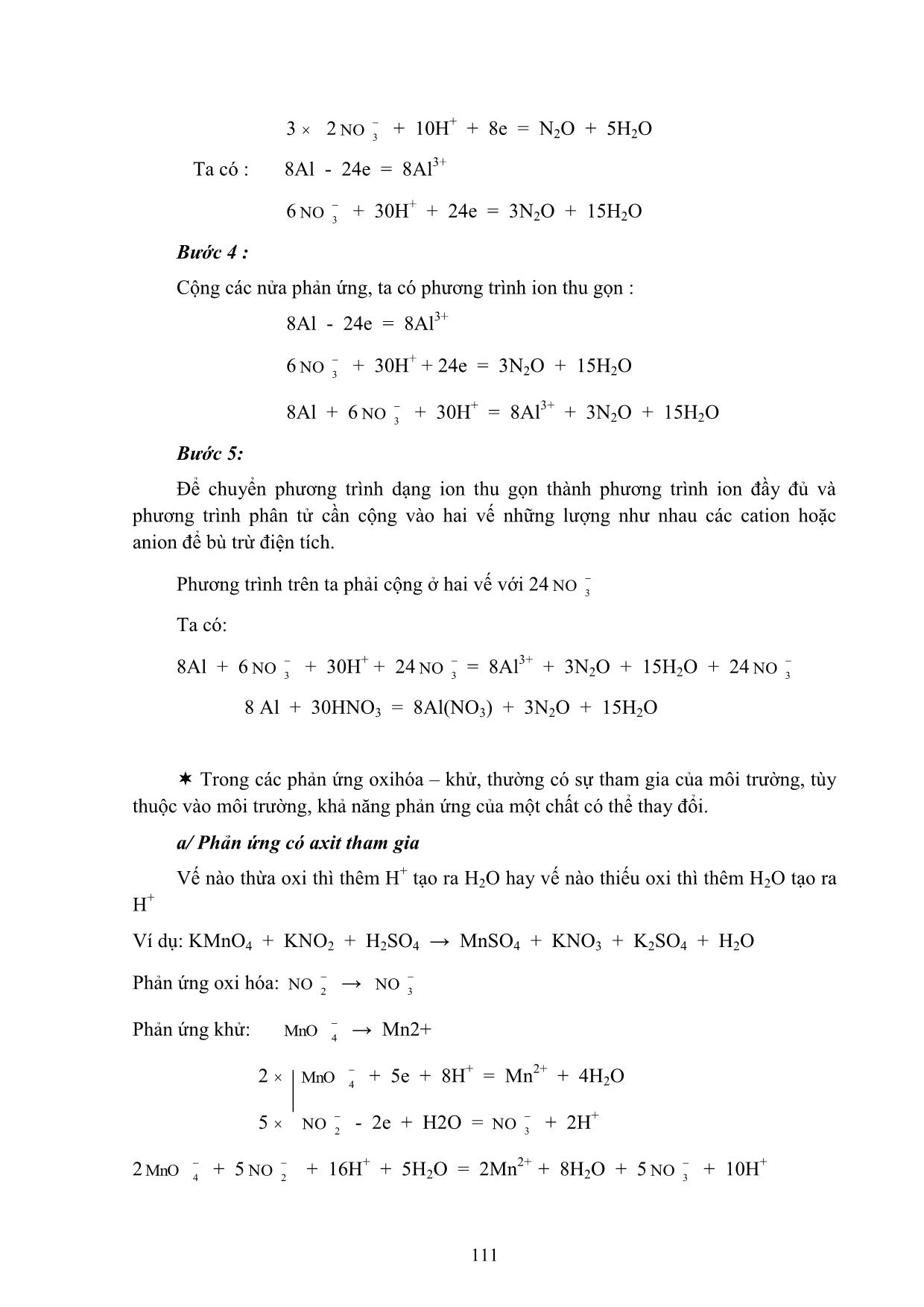 Bài giảng Hóa học đại cương A - Hoàng Hải Hậu (Phần 2) trang 4