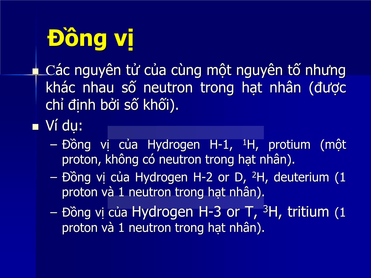 Bài giảng Hóa đại cương - Chương 1: Những khái niệm và định luật cơ sở của hoá học - Huỳnh Kỳ Phương Hạ trang 9