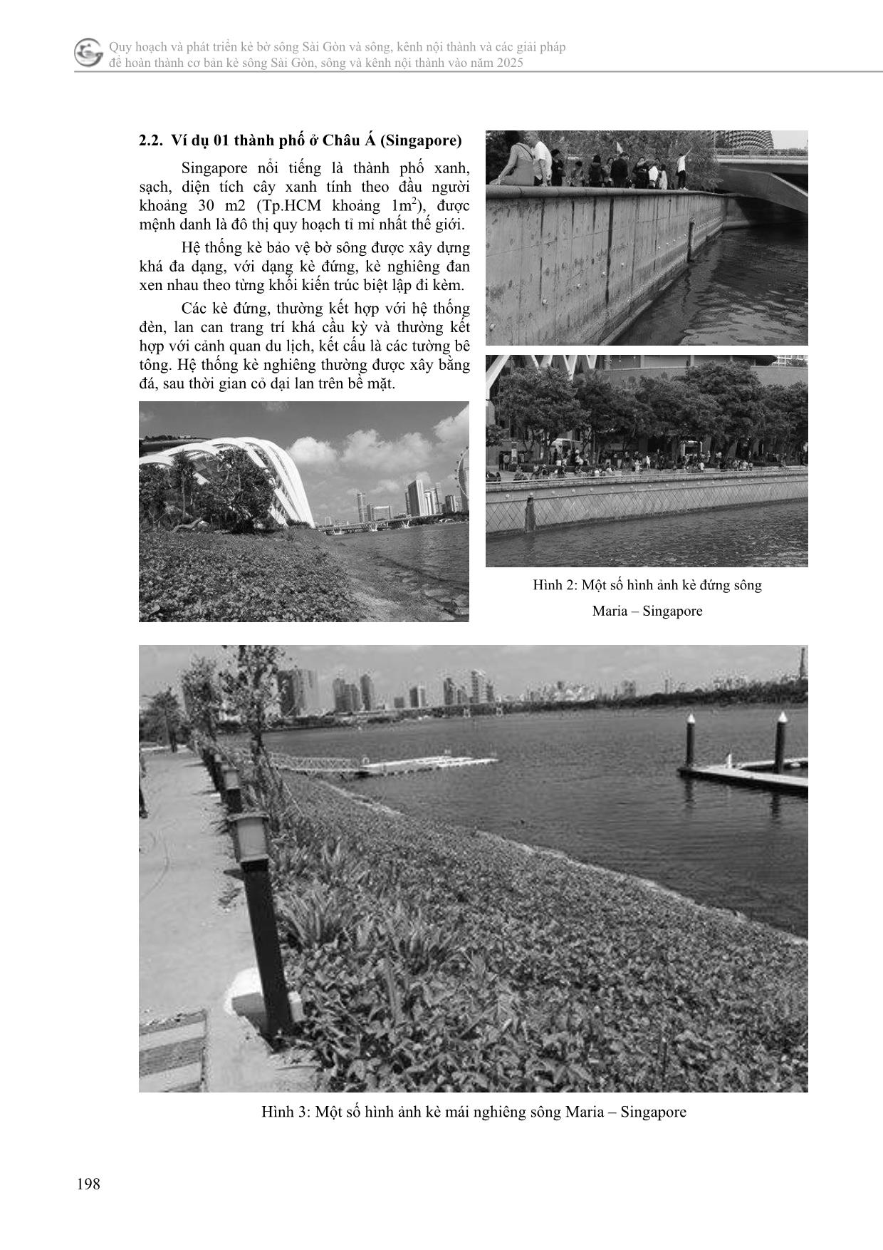 Đề xuất một số hình dạng, kết cấu kè bờ sông, kênh, rạch trên địa bàn thành phố Hồ Chí Minh trang 3