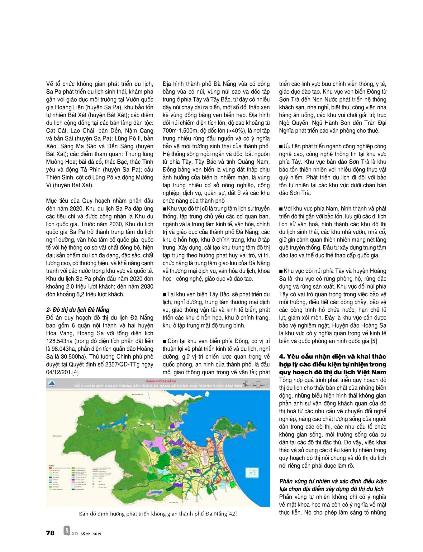 Nhận diện và khai thác hợp lý các điều kiện tự nhiên trong quy hoạch đô thị du lịch Việt Nam trang 5