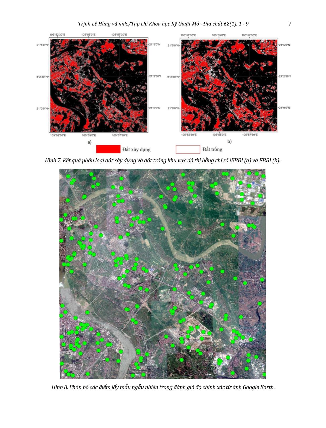 A development of the Enhanced Built-Up and Bareness Index (EBBI) based on combination of multi-resolution Landsat 8 and Sentinel 2 MSI images trang 7