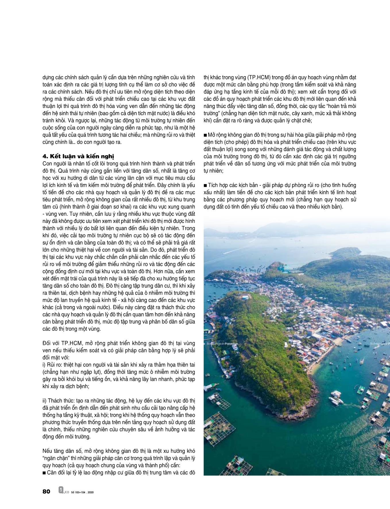 Phát triển đô thị ra vùng ven: rủi ro và thách thức đối với TP Hồ Chí Minh trước các hiểm họa môi trường trang 7