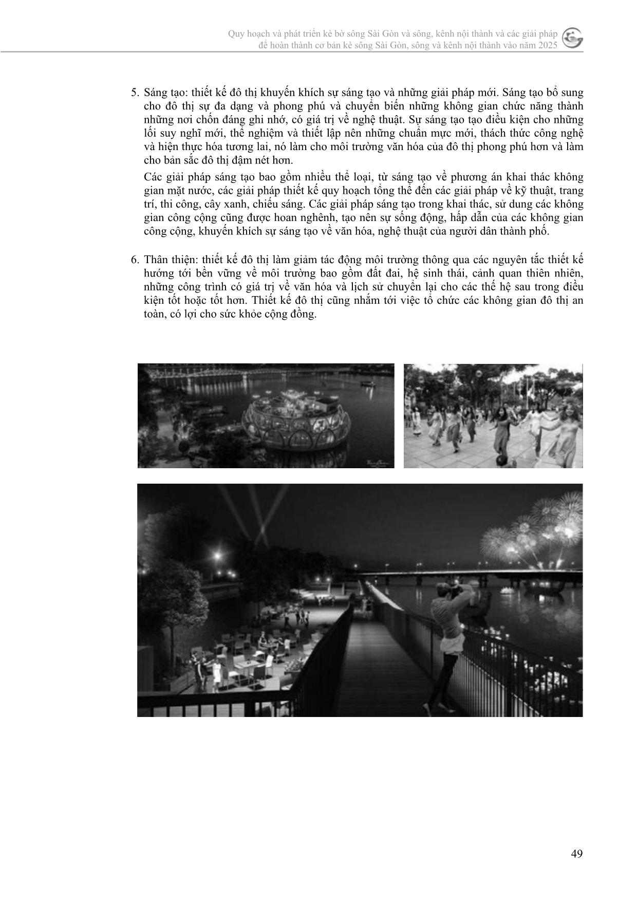 Kiến nghị một số giải pháp quản lý và thiết kế đô thị đối với hệ thống sông rạch trên địa bàn thành phố trang 10
