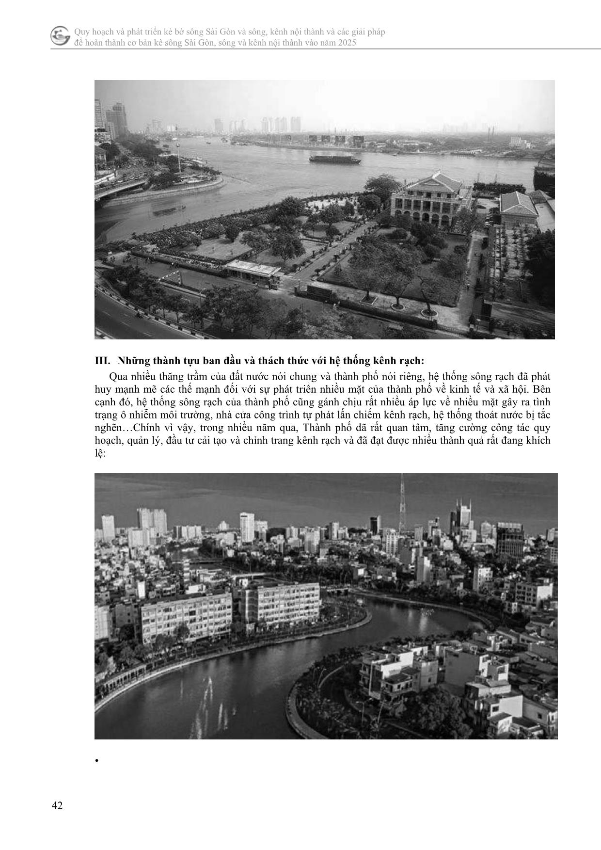 Kiến nghị một số giải pháp quản lý và thiết kế đô thị đối với hệ thống sông rạch trên địa bàn thành phố trang 3