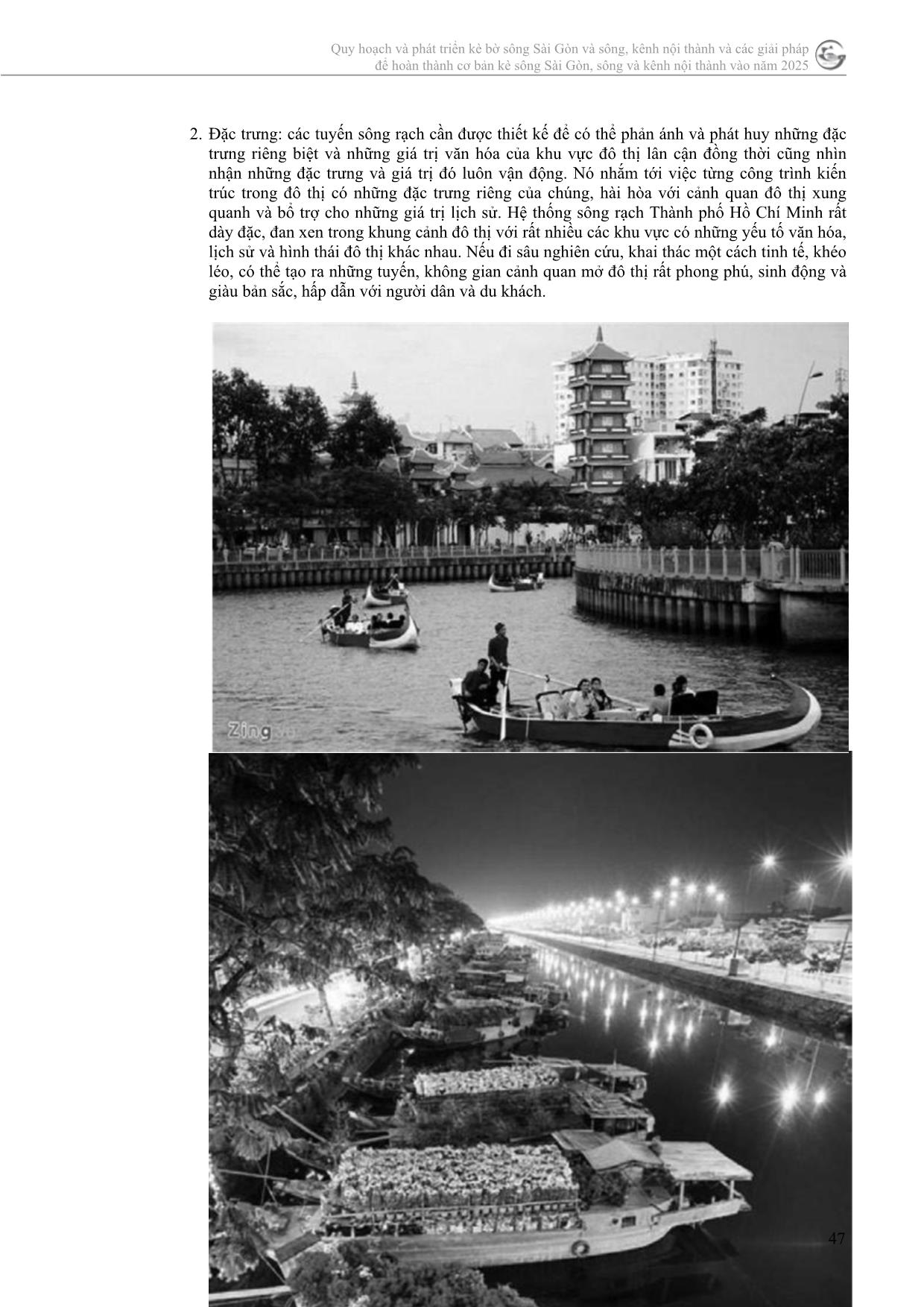 Kiến nghị một số giải pháp quản lý và thiết kế đô thị đối với hệ thống sông rạch trên địa bàn thành phố trang 8