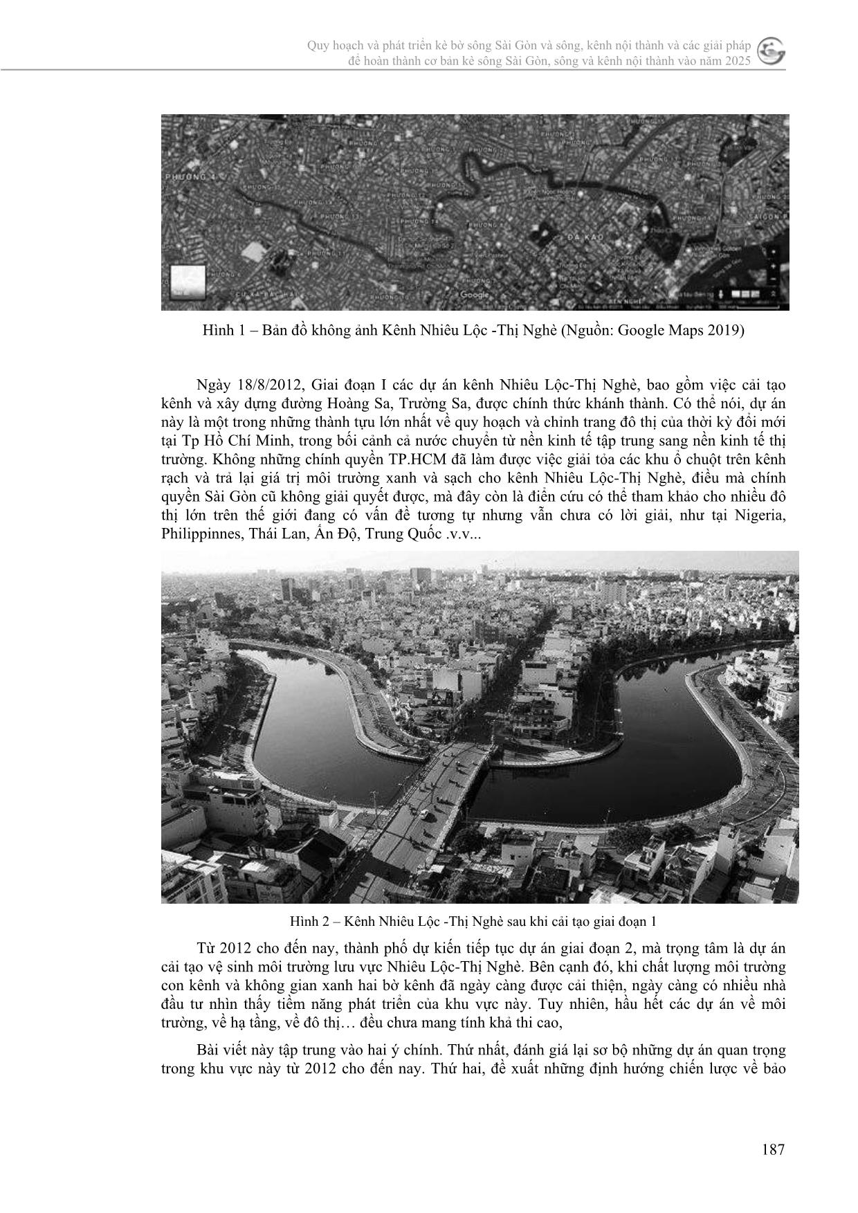 Chỉnh trang quy hoạch kiến trúc cảnh quan kênh nhiêu lộc - Thị Nghè thành phố Hồ Chí Minh trang 2