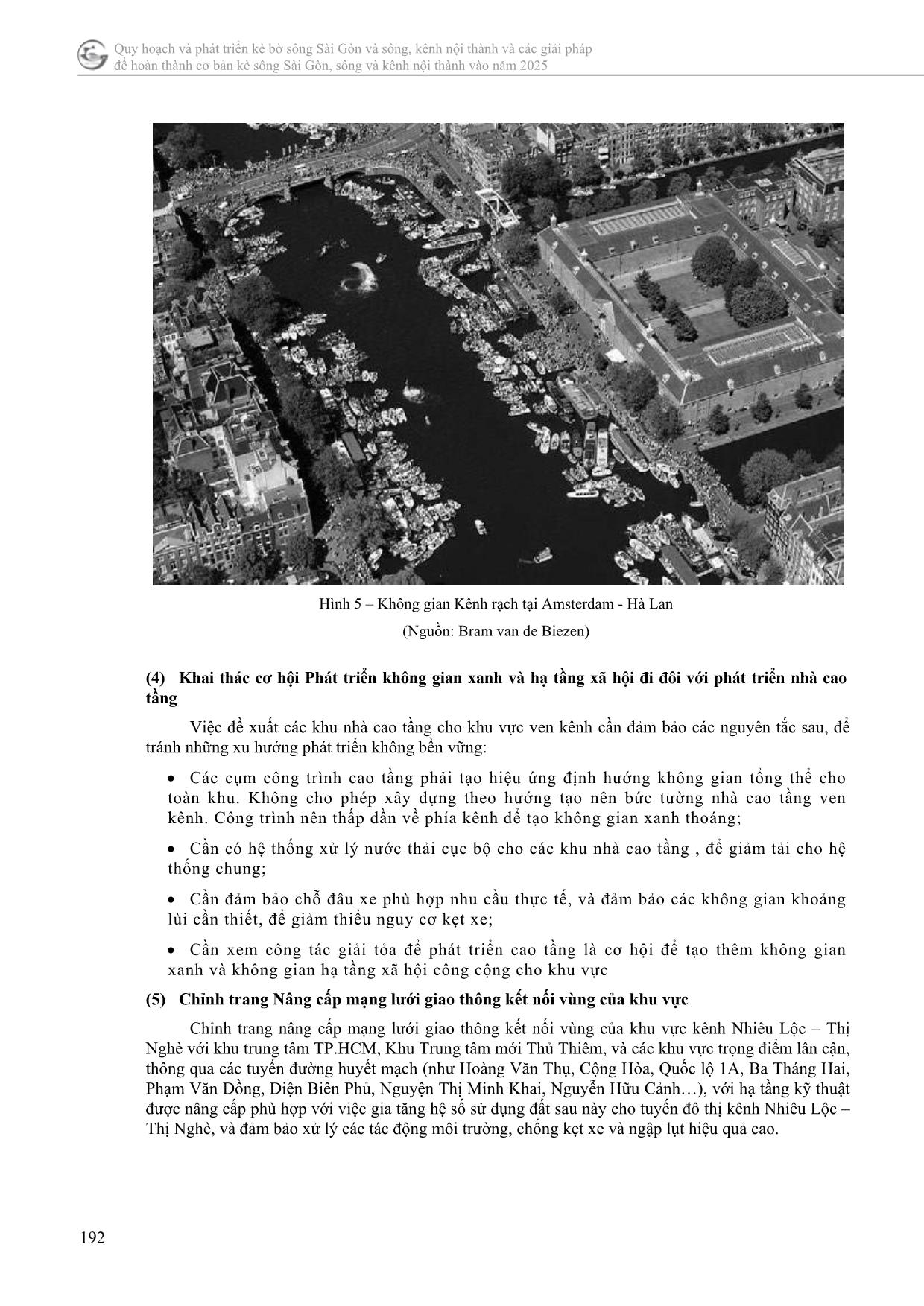 Chỉnh trang quy hoạch kiến trúc cảnh quan kênh nhiêu lộc - Thị Nghè thành phố Hồ Chí Minh trang 7