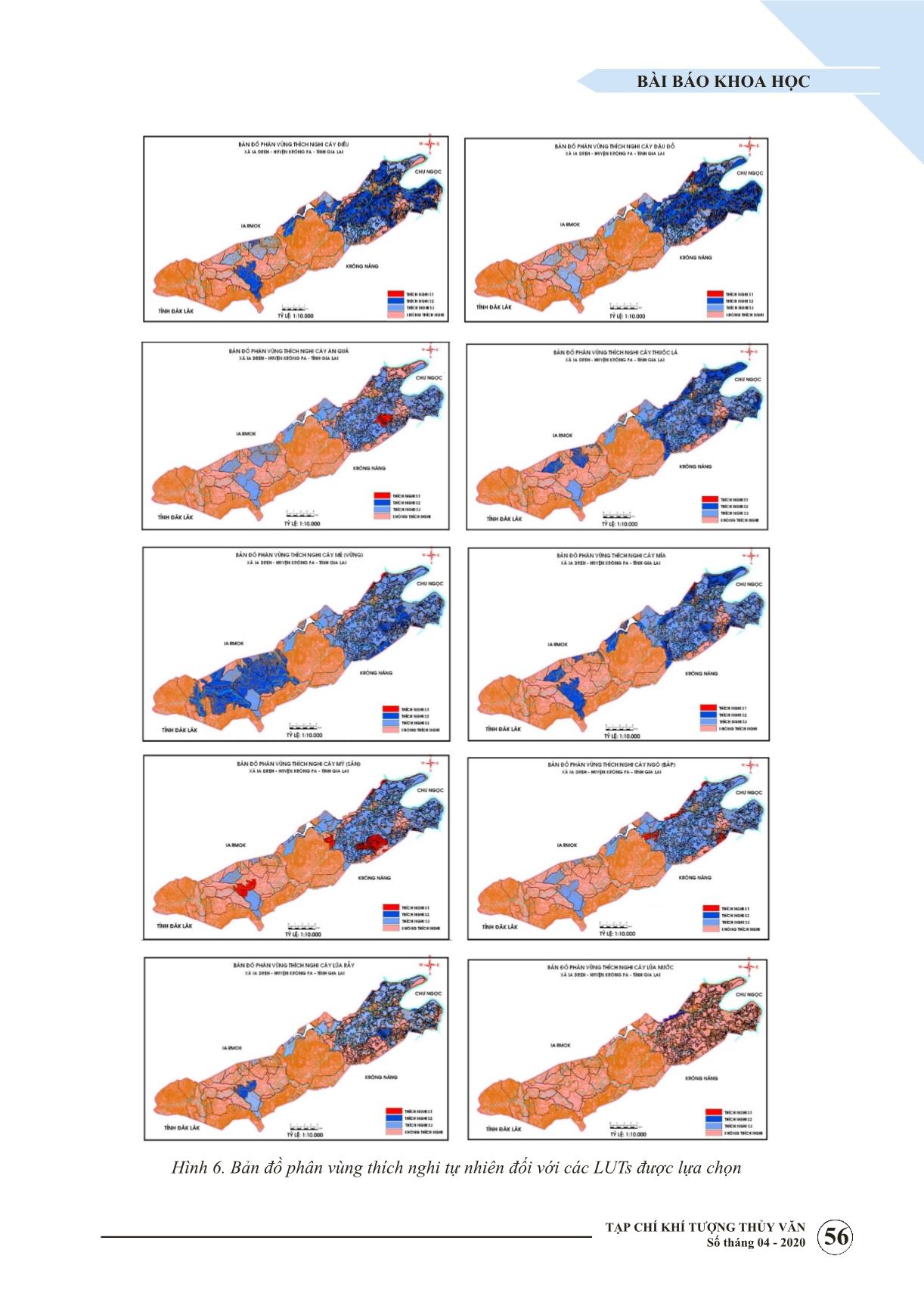 Tích hợp ứng dụng ALES - GIS trong đánh giá thích nghi đất nông nghiệp hỗ trợ quy hoạch sử dụng đất cấp xã - trường hợp điển hình ở Gia Lai trang 8