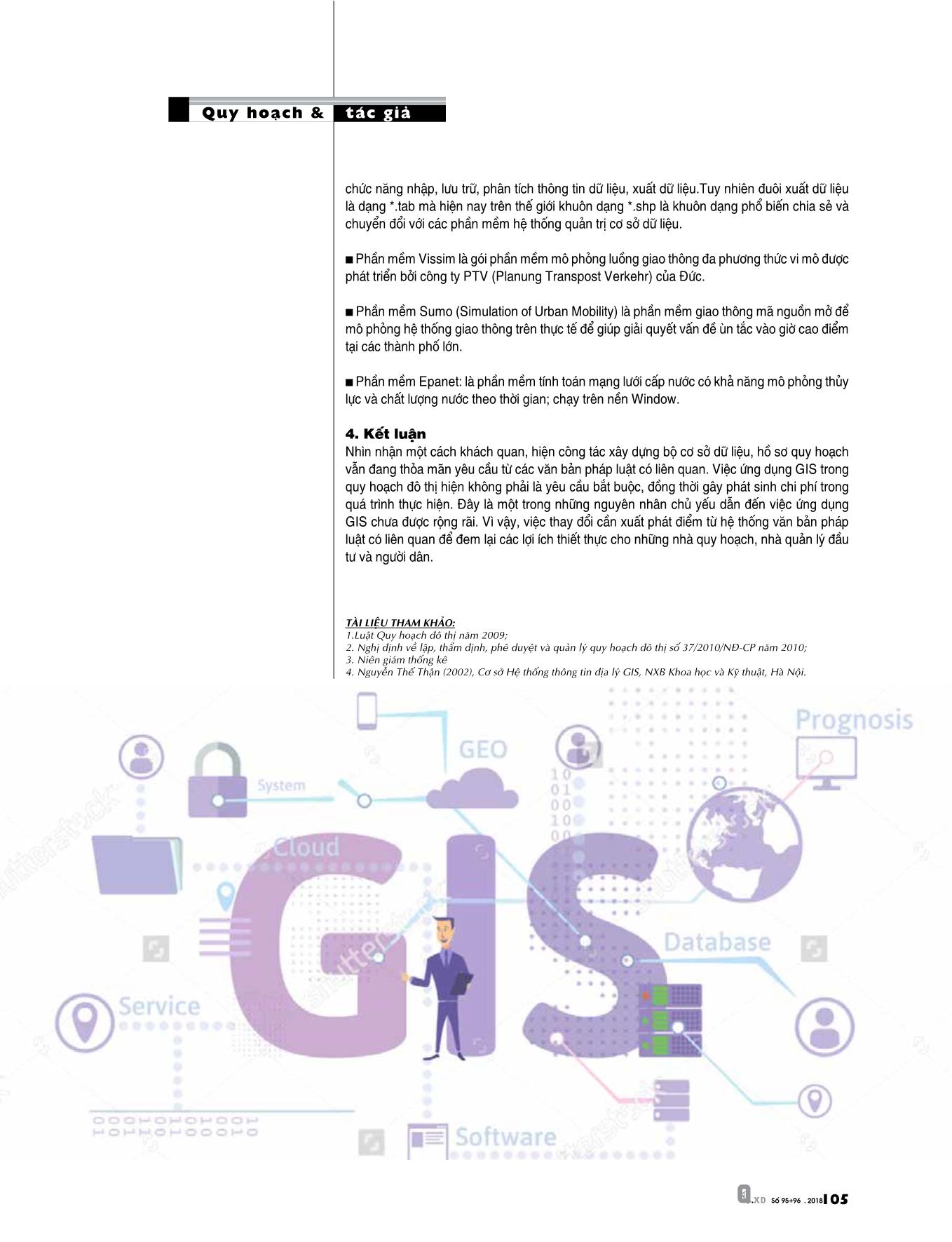 Vai trò của GIS trong công tác quy hoạch đô thị ở Việt Nam trang 6