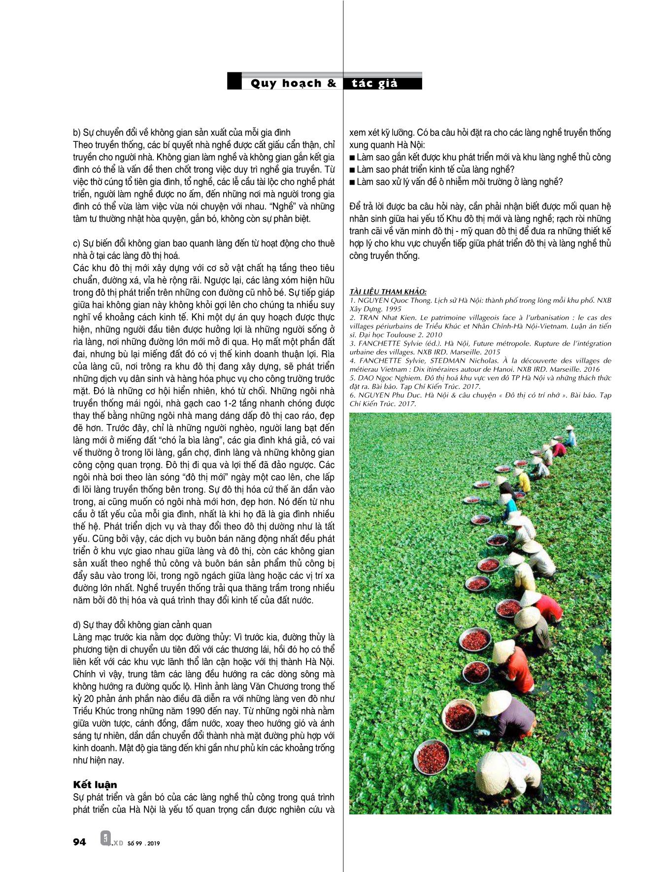 Vai trò của làng nghề thủ công truyền thống trong định hướng phát triển Hà Nội năm 2030, tầm nhìn 2050 trang 5